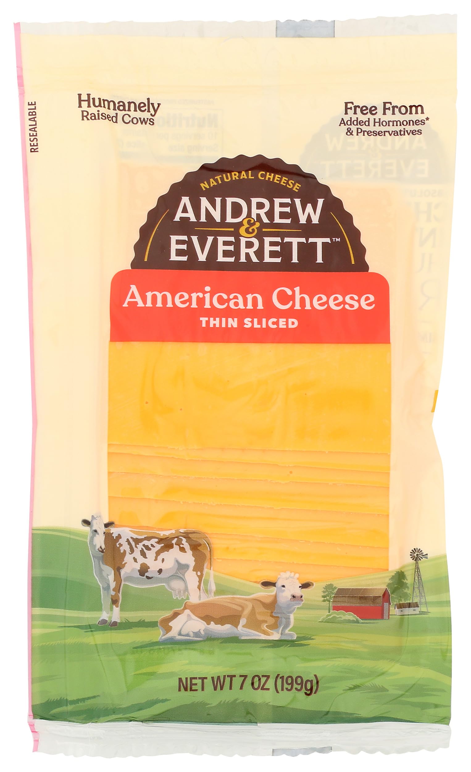 Thin Sliced American Cheese, 7 oz