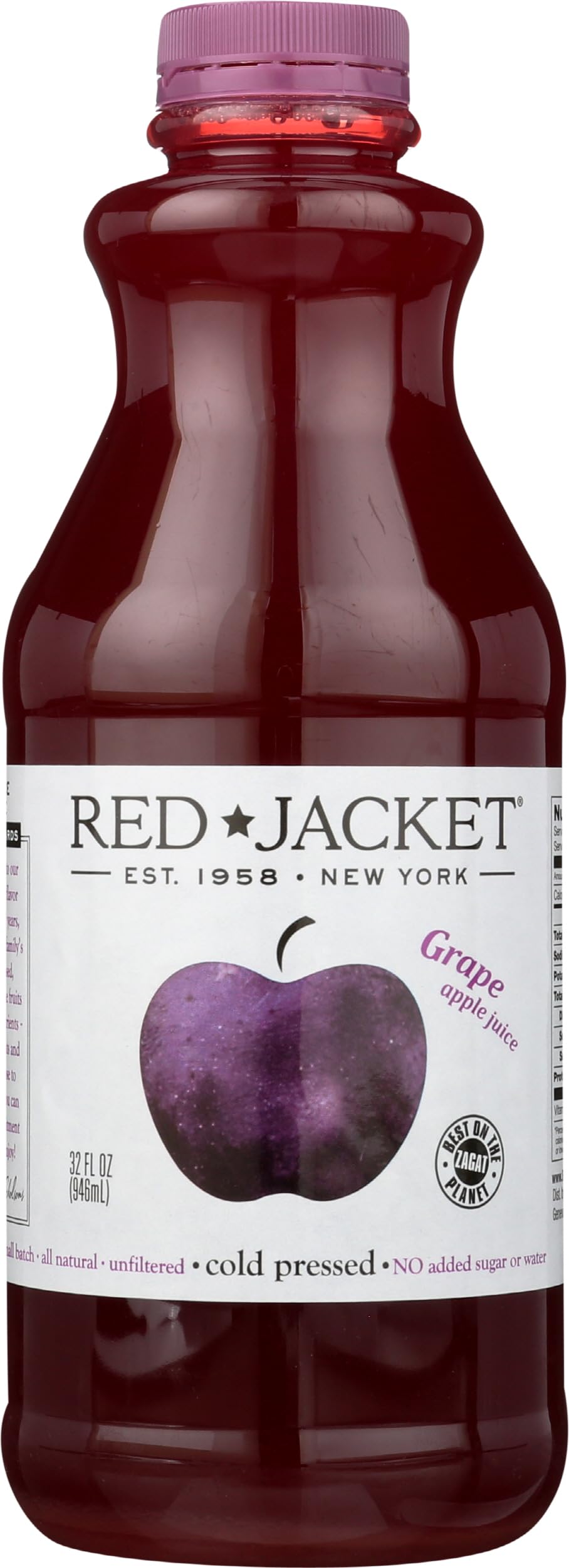 Red Jacket Orchards, Juice Grape Apple, 32 Fl Oz