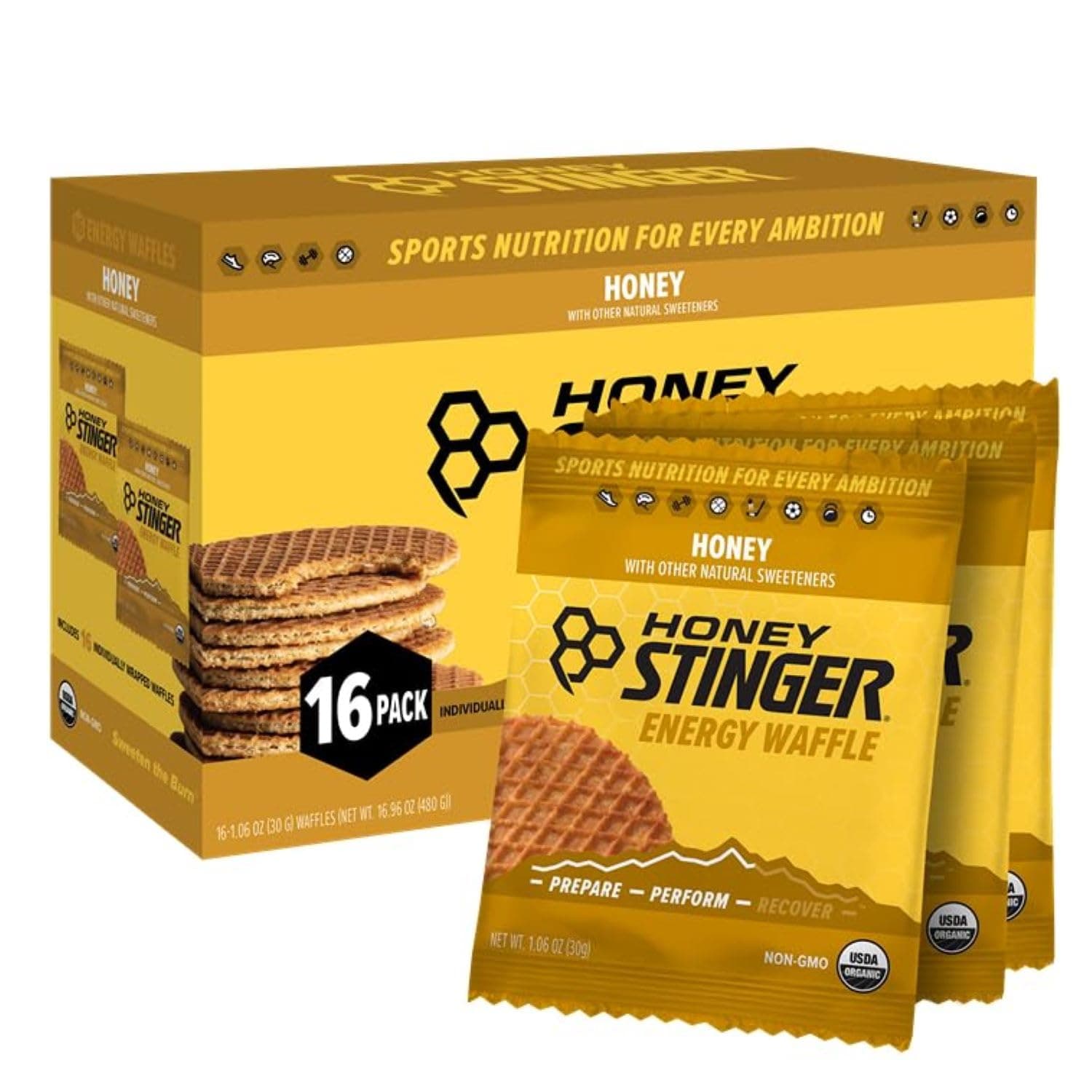 Honey Stinger Organic Honey Waffle