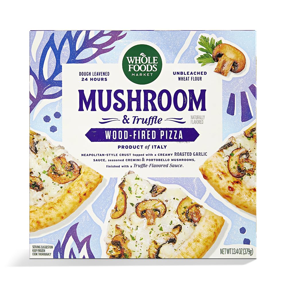 Whole Foods Market Mushroom with Truffle Sauce Pizza, 13.4 OZ