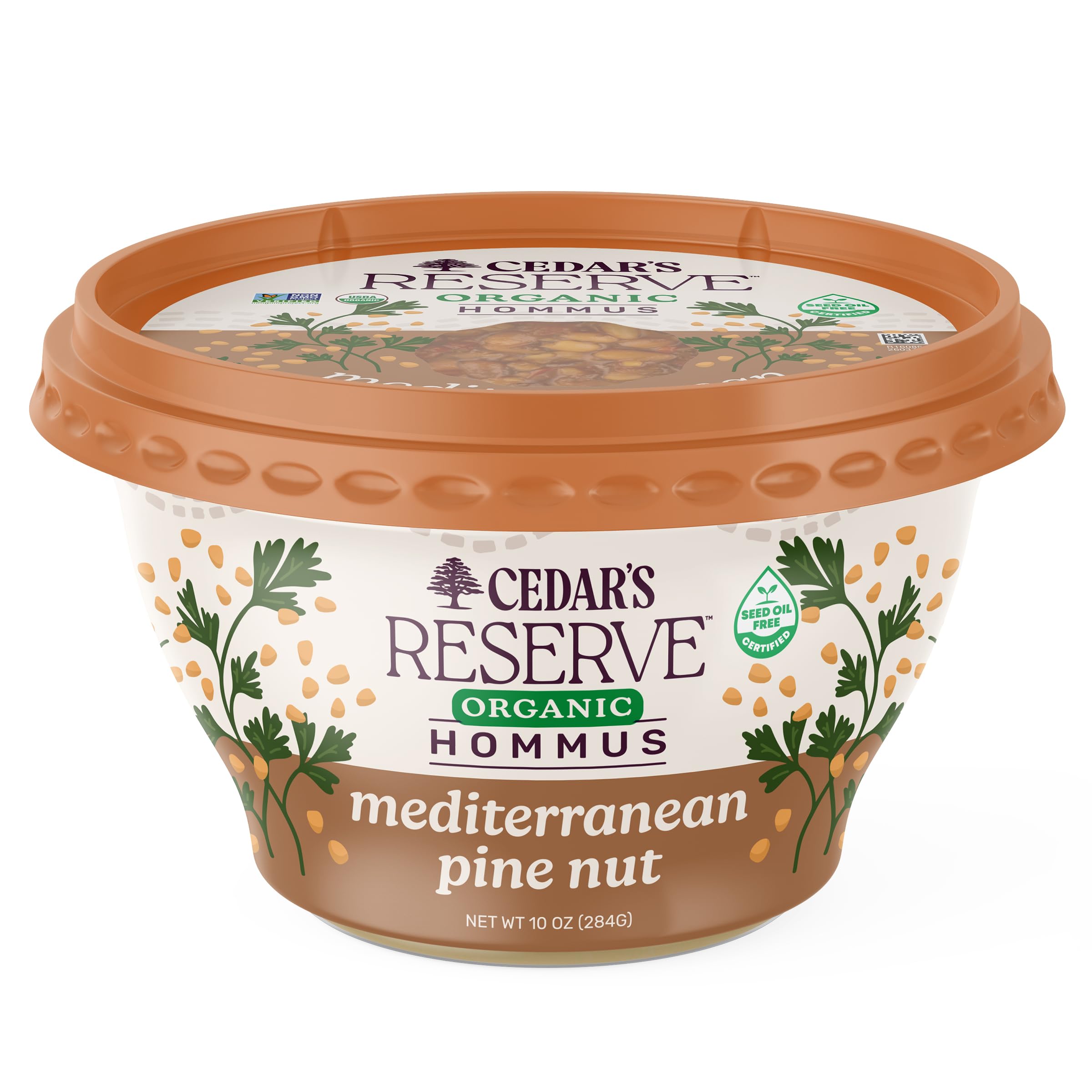 Cedar's Organic Reserve Mediterranean Pine Nut Hummus