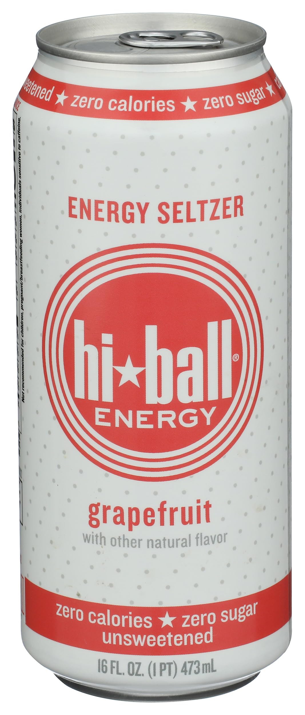 HIBALL ENERGY Grapefruit Sparkling Energy Water, 16 FZ