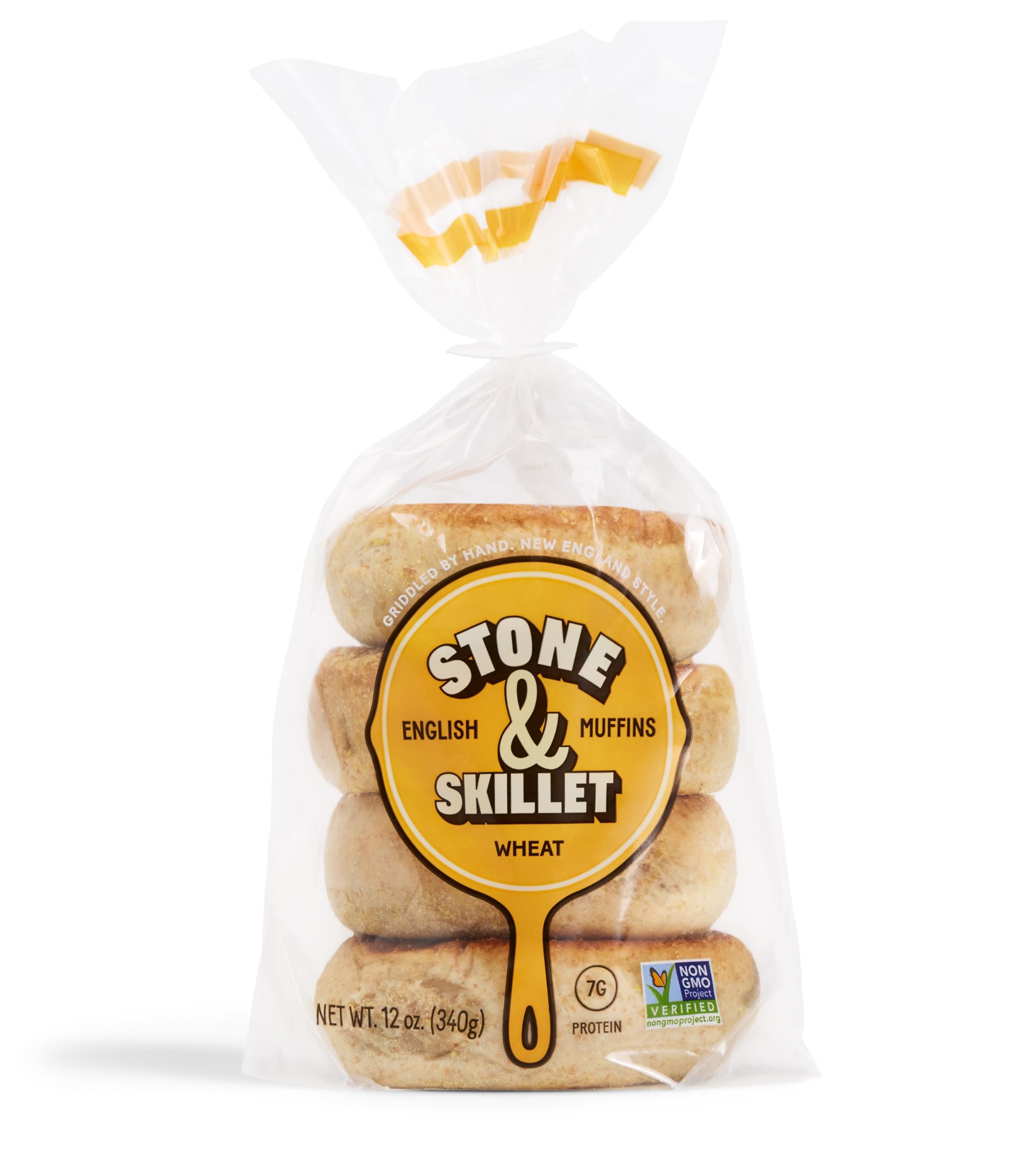 Stone & Skillet Artisan Whole Wheat English Muffin, 12 OZ