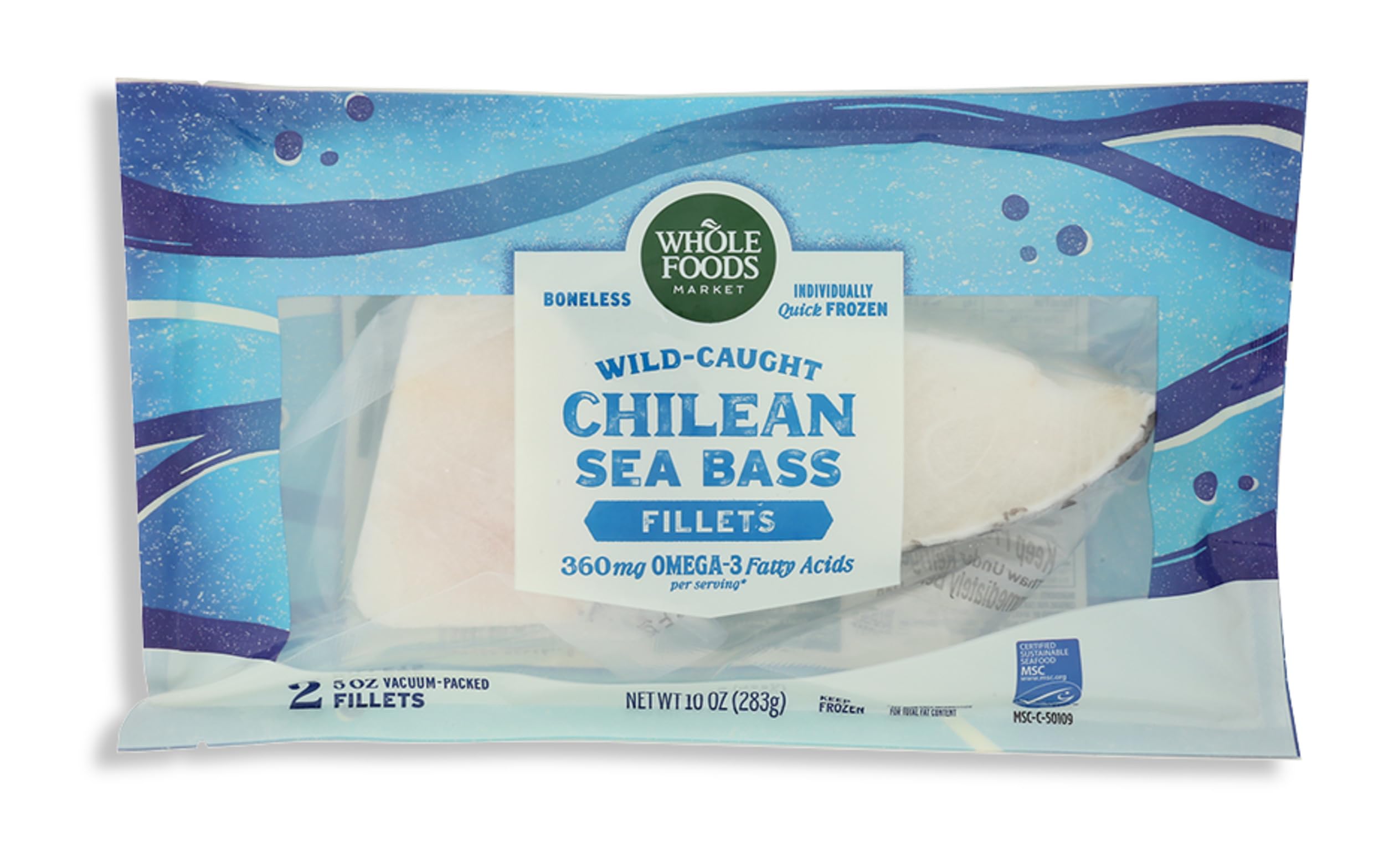 Whole Foods Market Wild Caught Chilean Seabass, 10 OZ