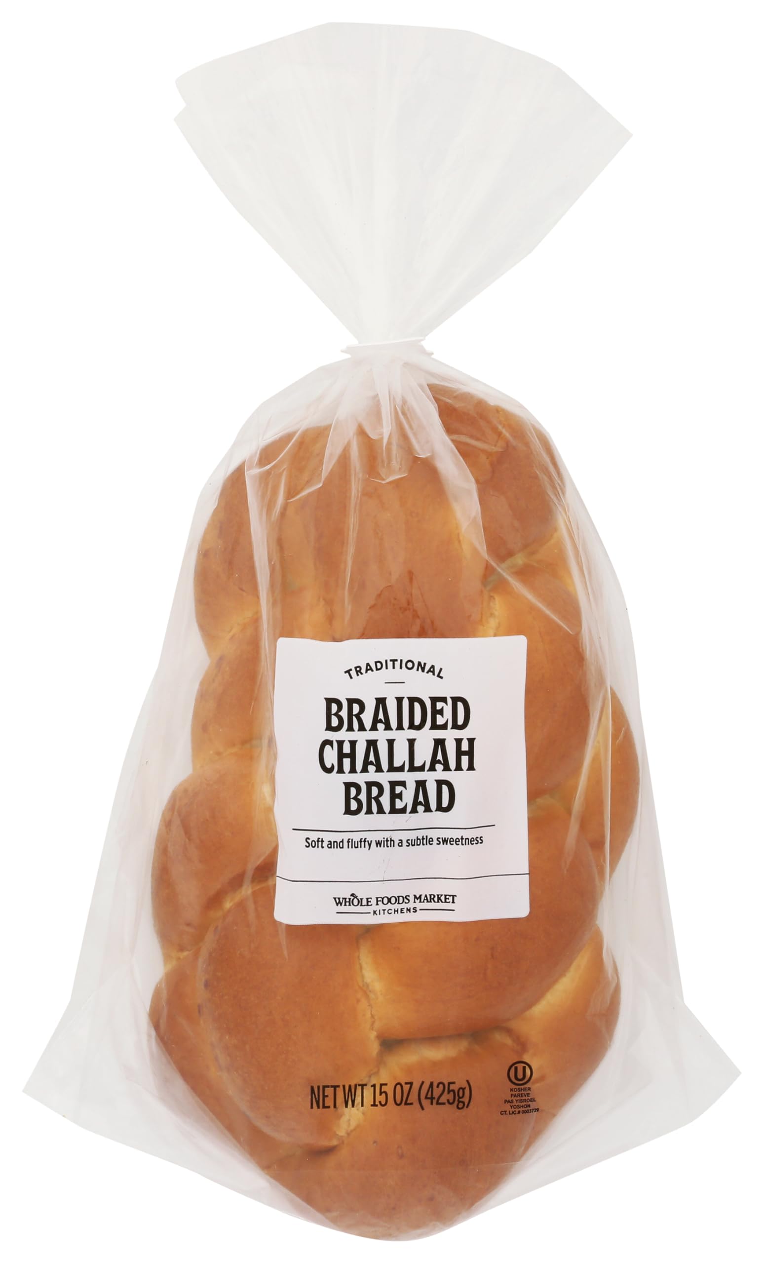 Whole Foods Market Kitchens Braided Challah Loaf, 16 OZ