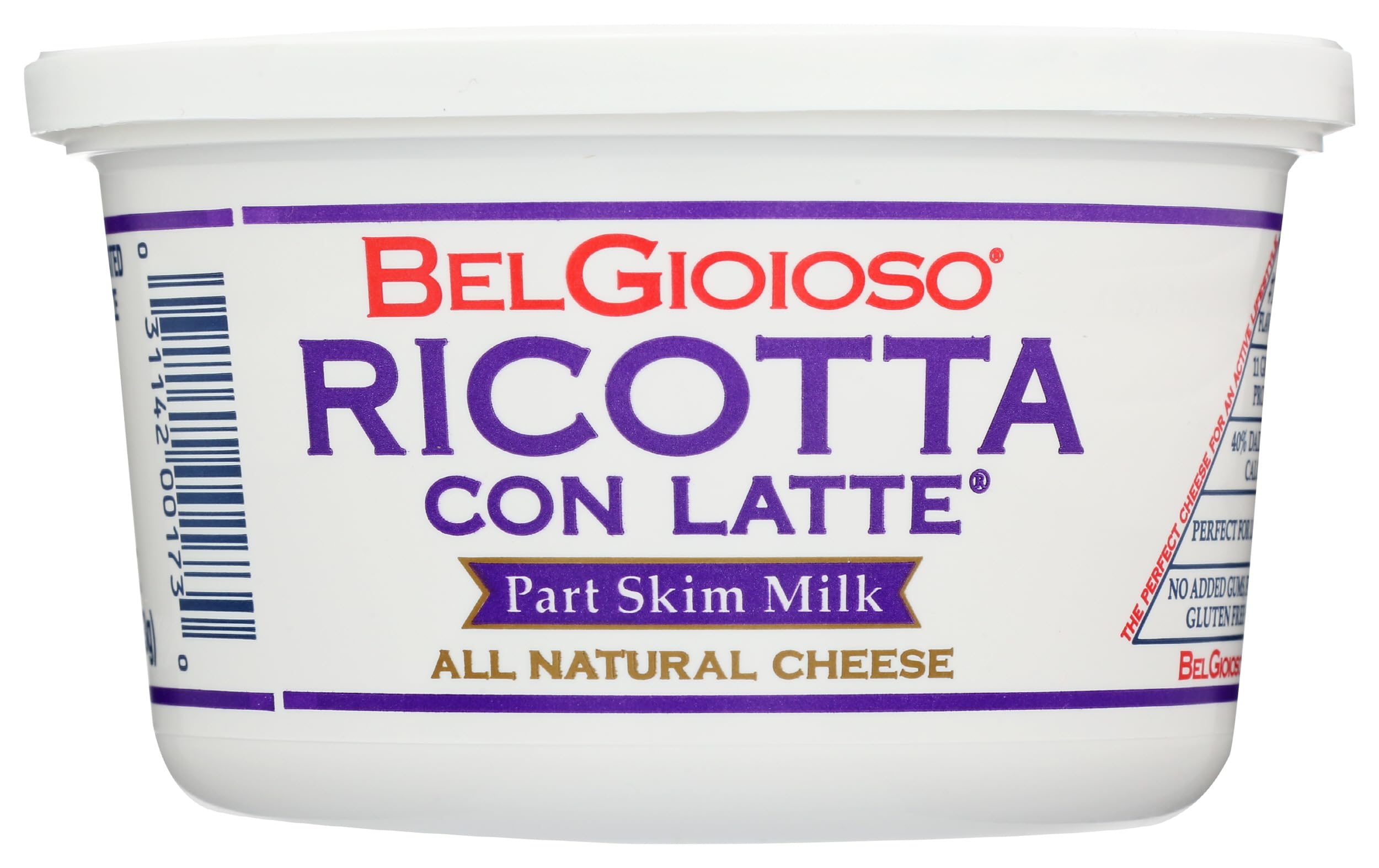 Belgioioso, Low Fat Ricotta, 16 Ounce