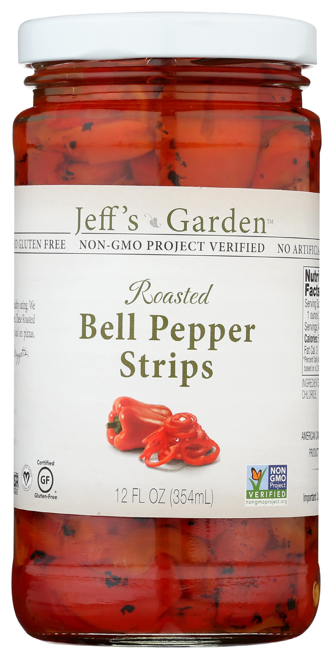 Pepper Strips Roasted Bell, 12 Fl Oz