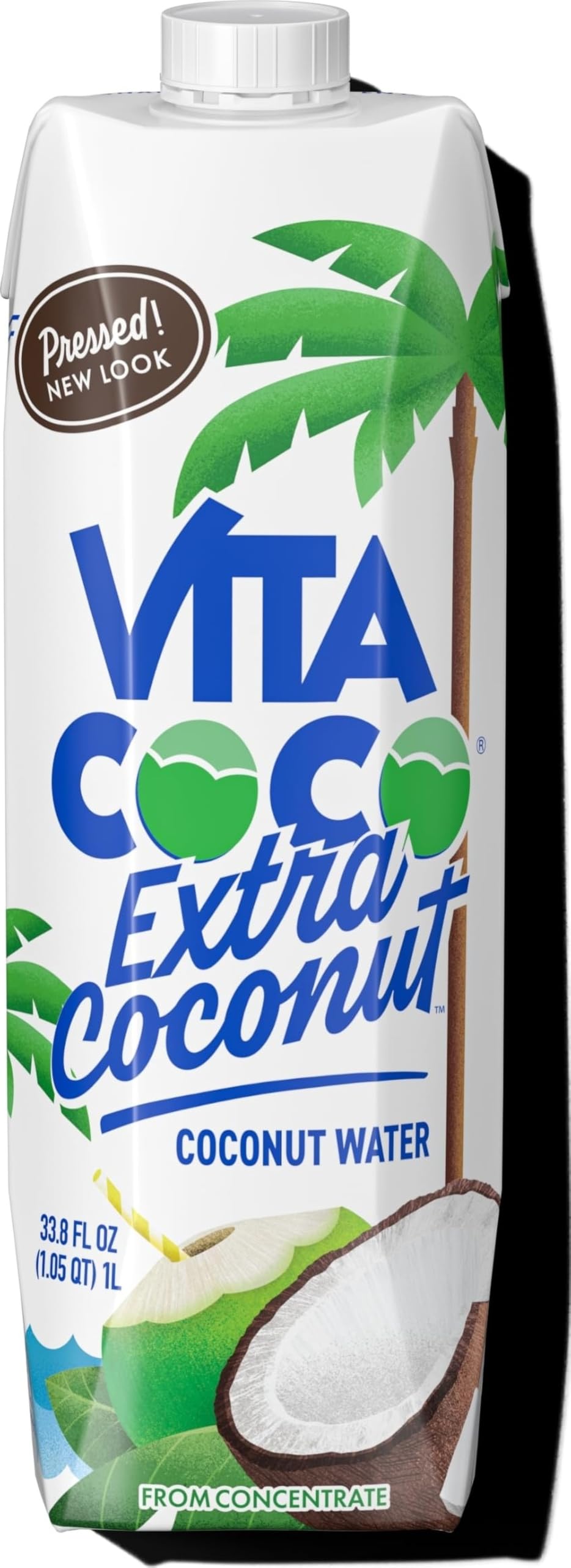 Vita Coco Extra Coconut, Coconut Water, 33.8 Fl Oz