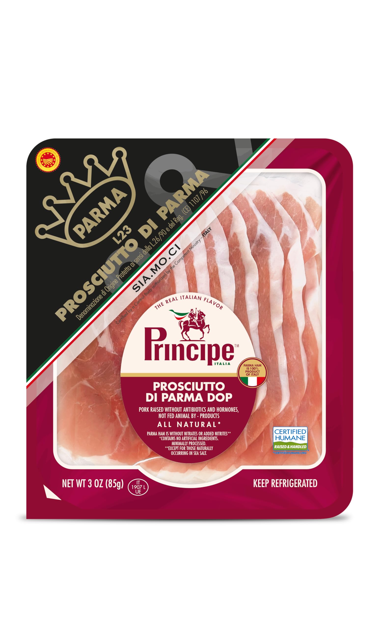 Principe Sliced Prosciutto di Parma, 3 OZ