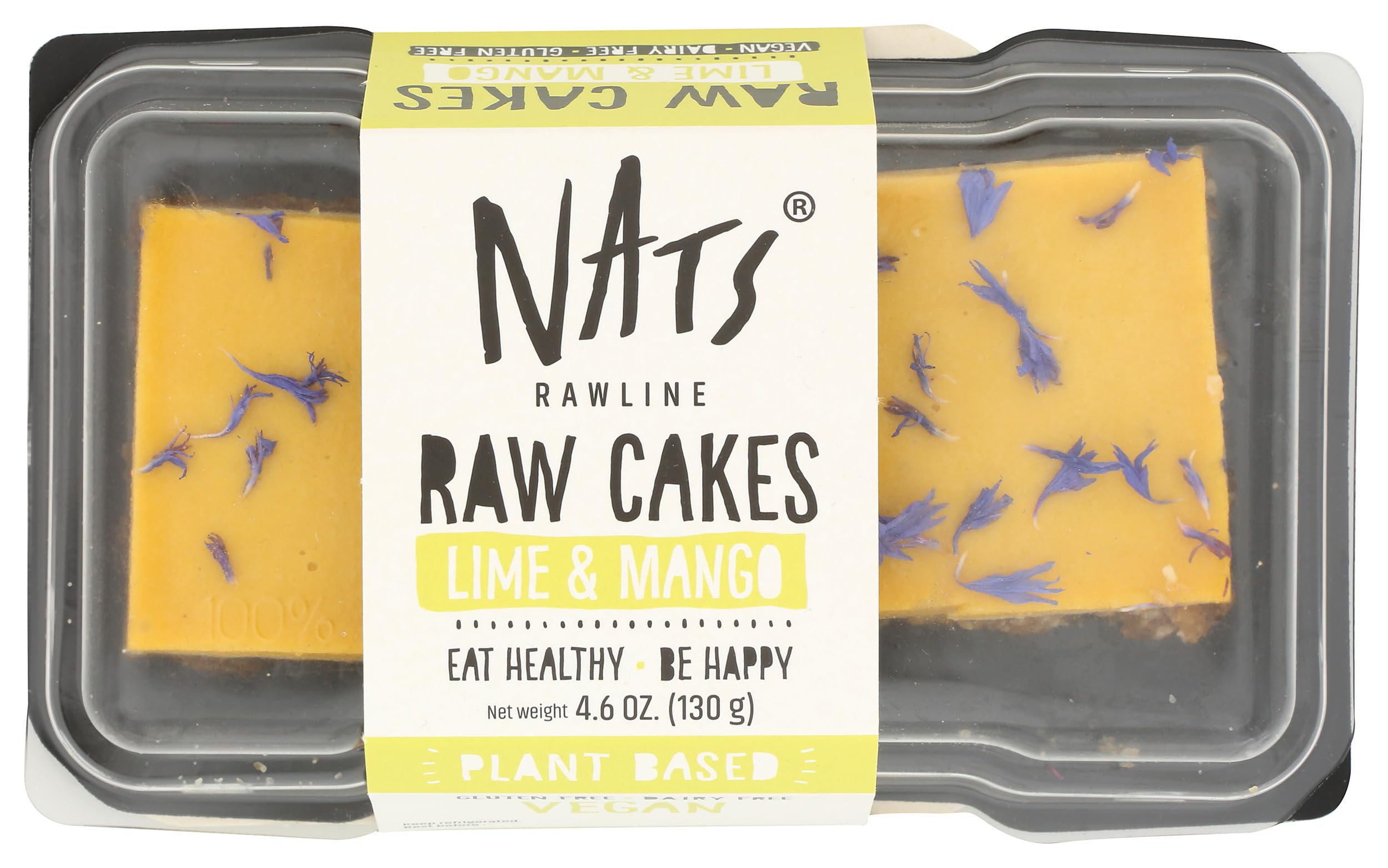 Nats Lime & Mango Raw Cakes, 4.6 OZ