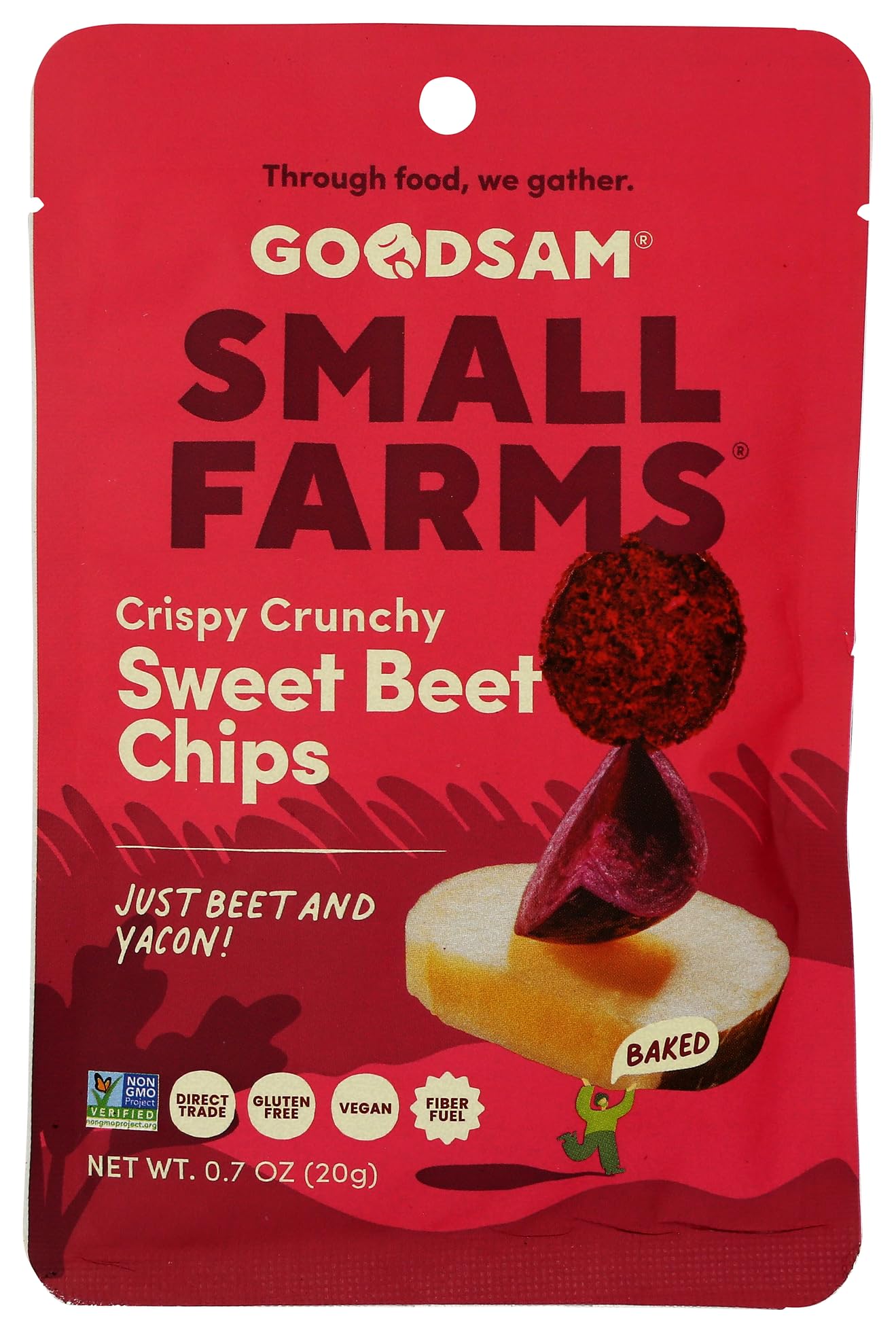 Goodsam, Chips Fruit Sweet Beet, 0.7 Ounce