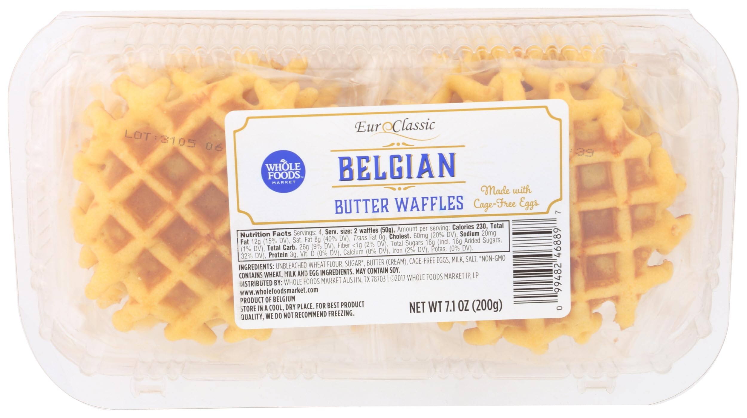 Galette Waffle, 8 Ct (Frozen)