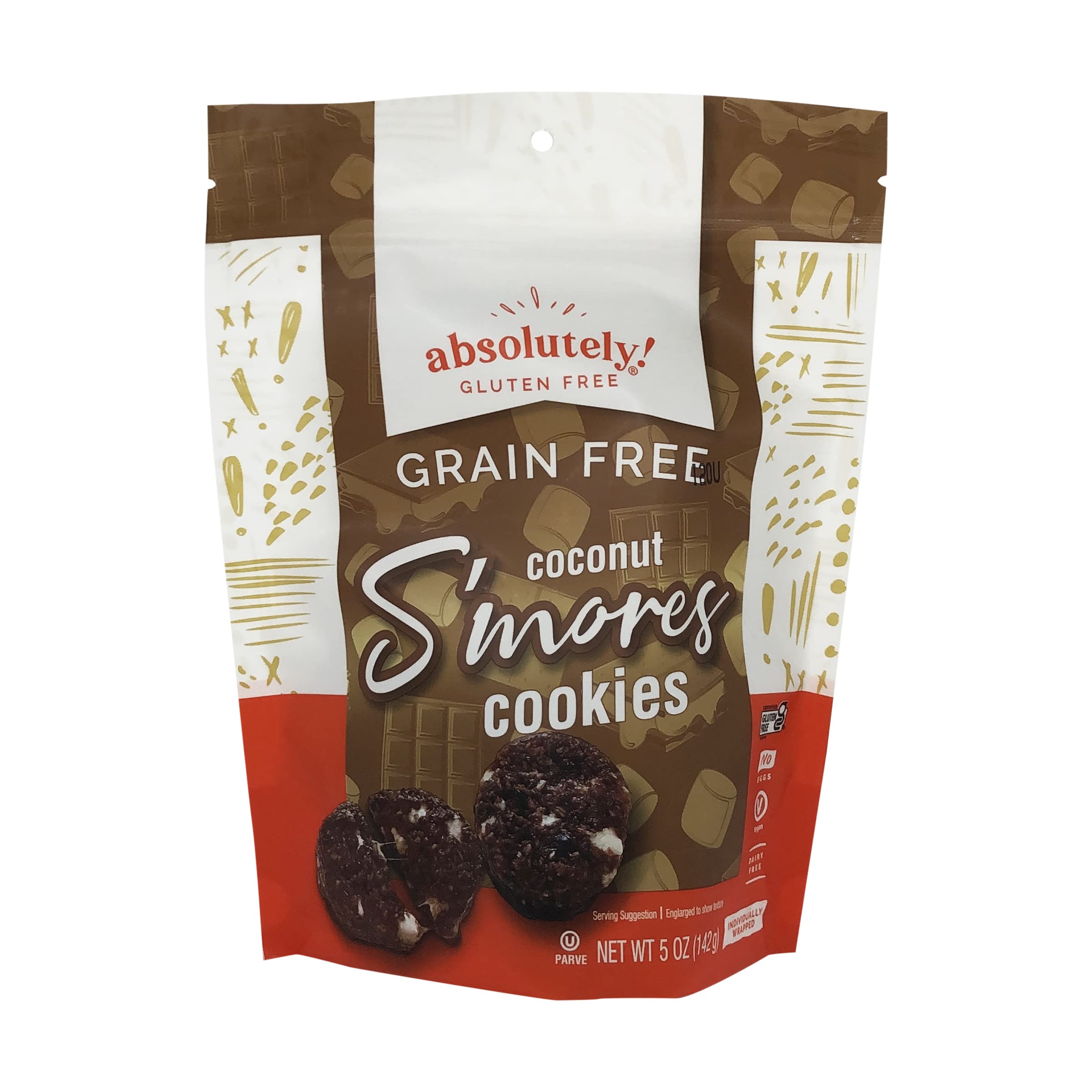 Absolutely Gluten Free Smores Coconut Cookies, 5.25 OZ