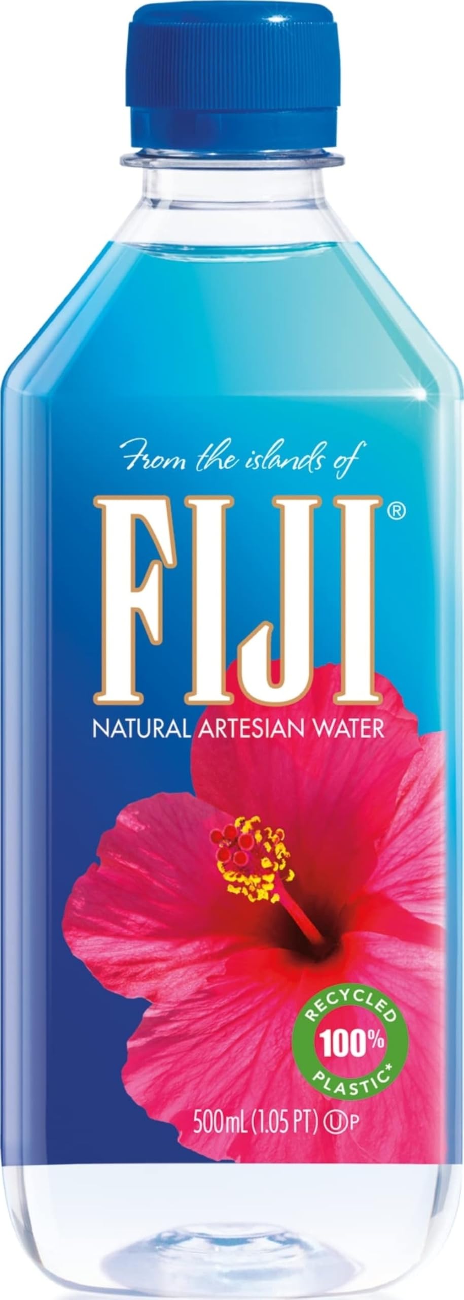 FIJI Natural Artesian Water, 16.9 Fl Ounce Bottle (Single)