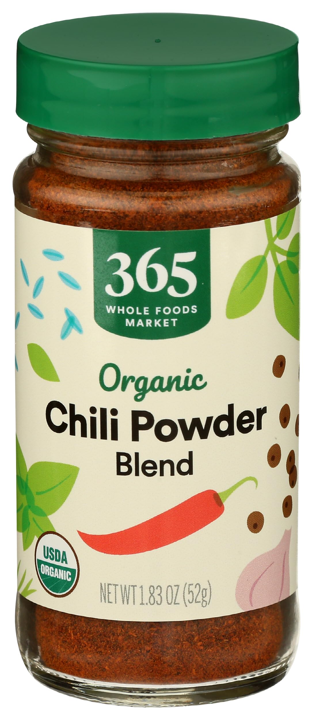 Organic Chili Powder Blend, 1.83 Ounce