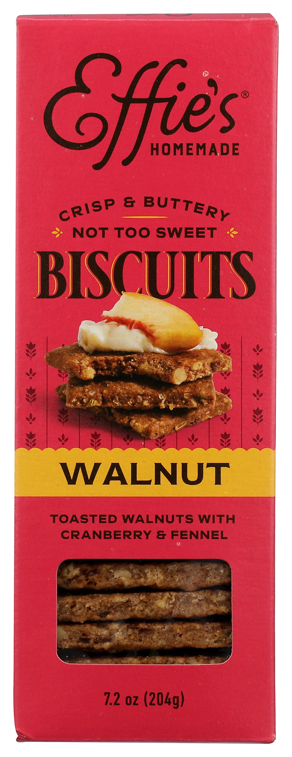 Effie's Homemade WALNUT BISCUITS