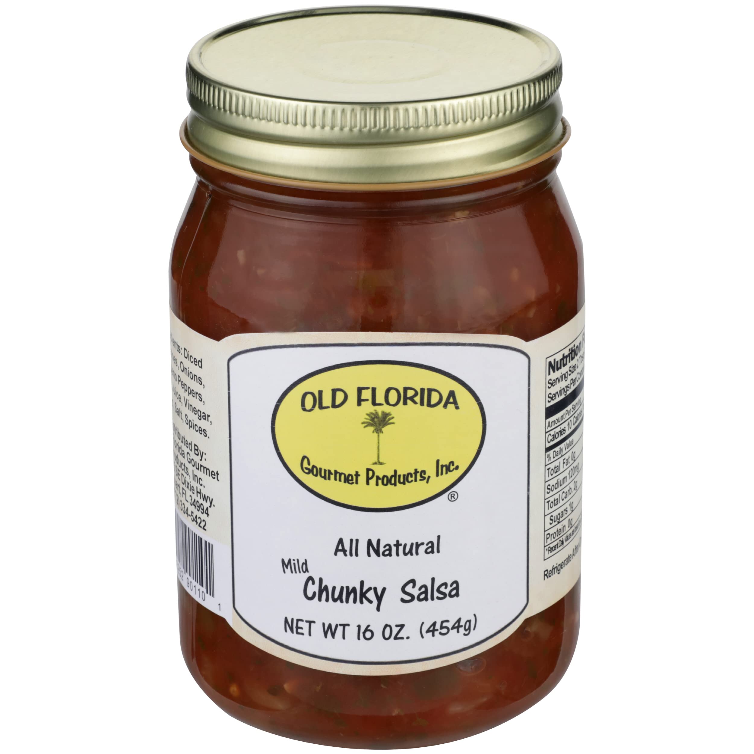 Old Florida Gourmet Products, Inc Mild Chunky Salsa, 16 OZ