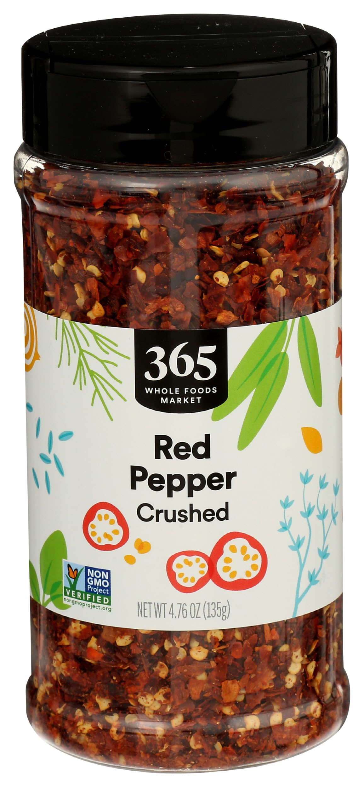 Crushed Red Chile Peppers, 4.76 Ounce
