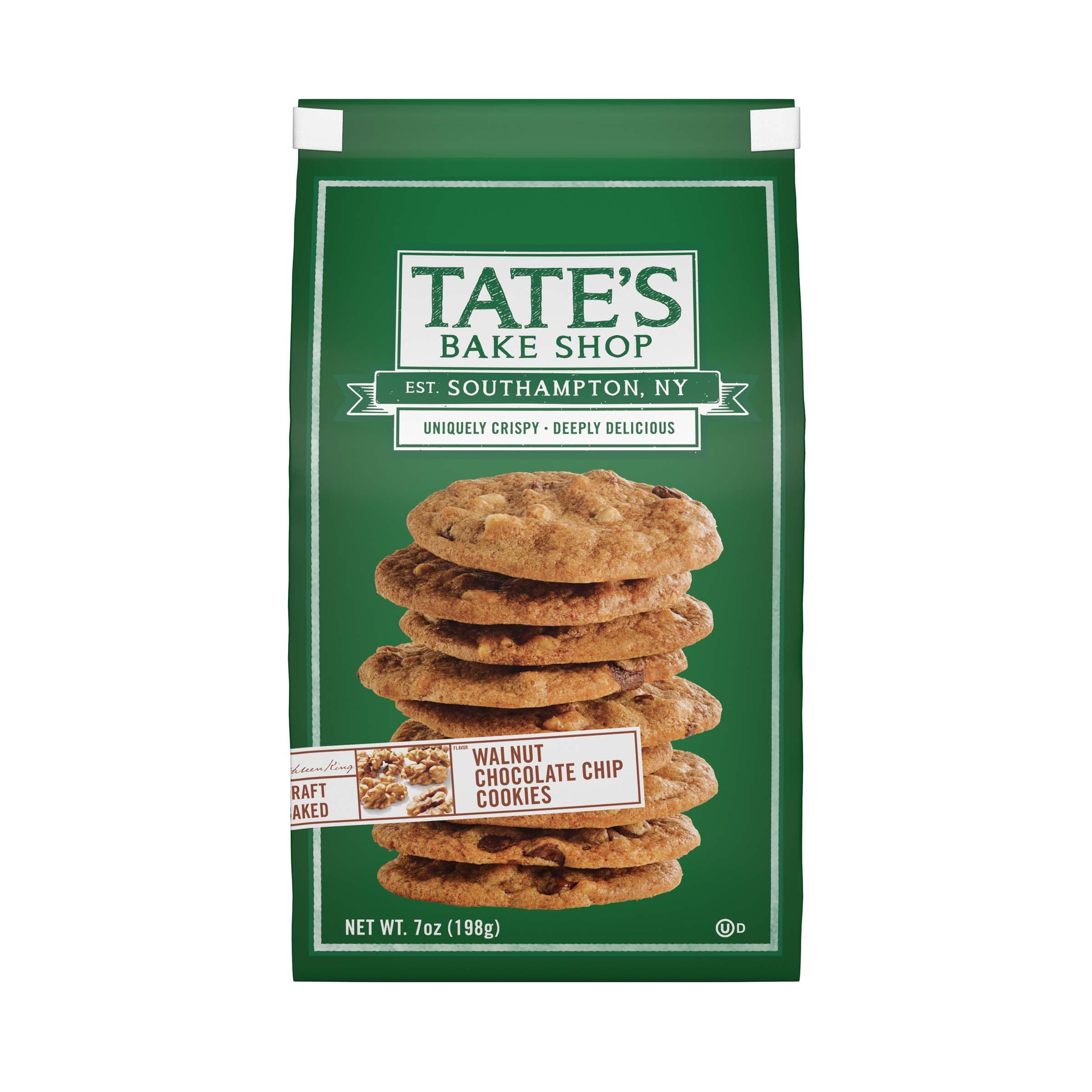Tates Bake Shop Chocolate Chip Walnut Cookies, 7 OZ