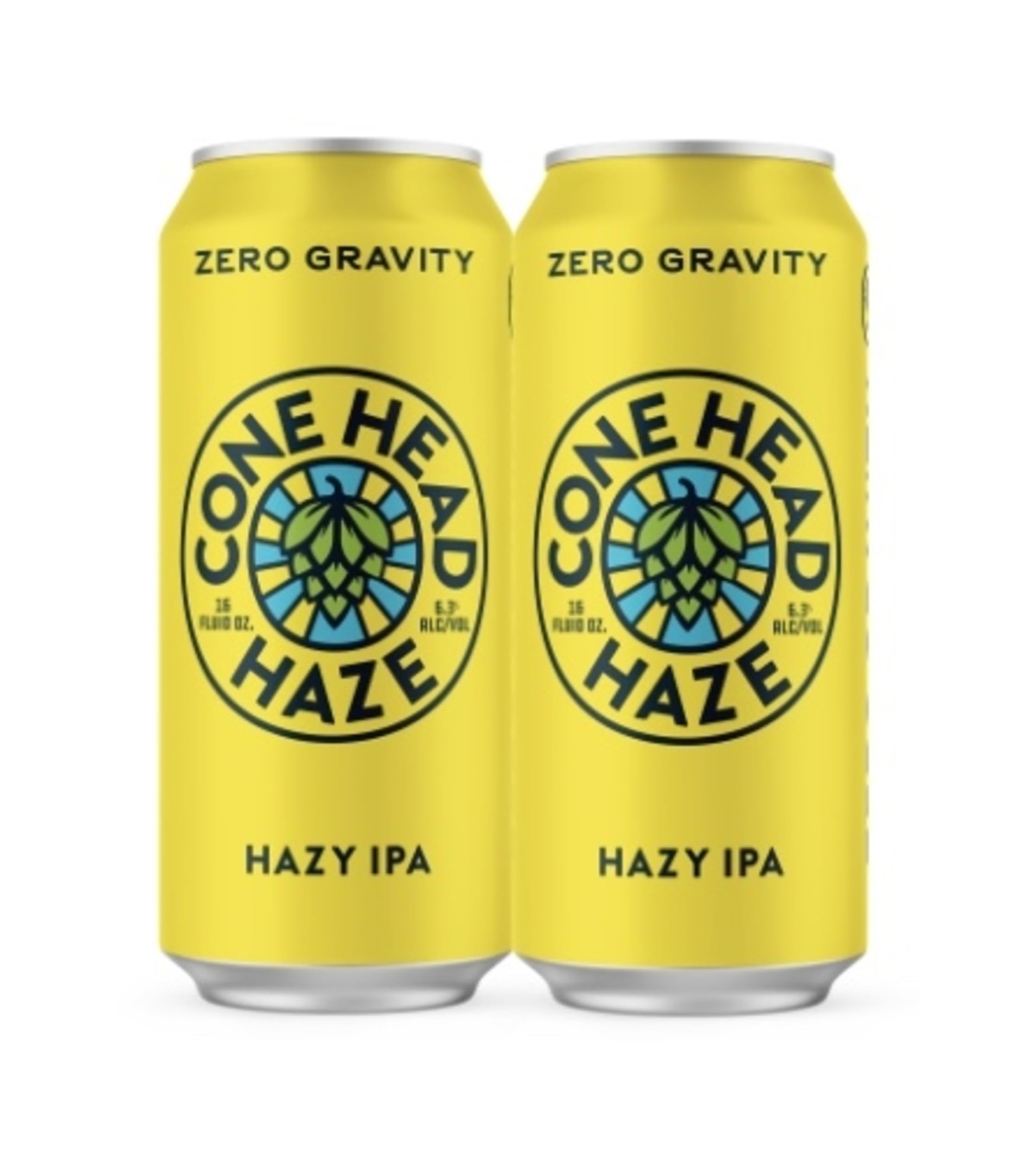 Zero Gravity Craft Brewery, IPA Haze Conehead, 4pk, 16 Fl Oz Cans