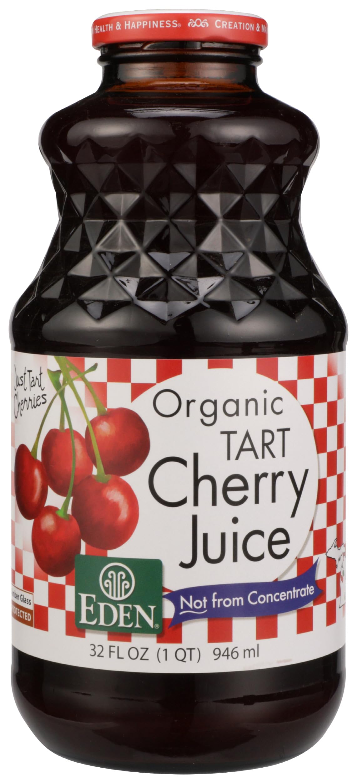 Eden Foods, Juice Montmorency Cherry Organic, 32 Fl Oz