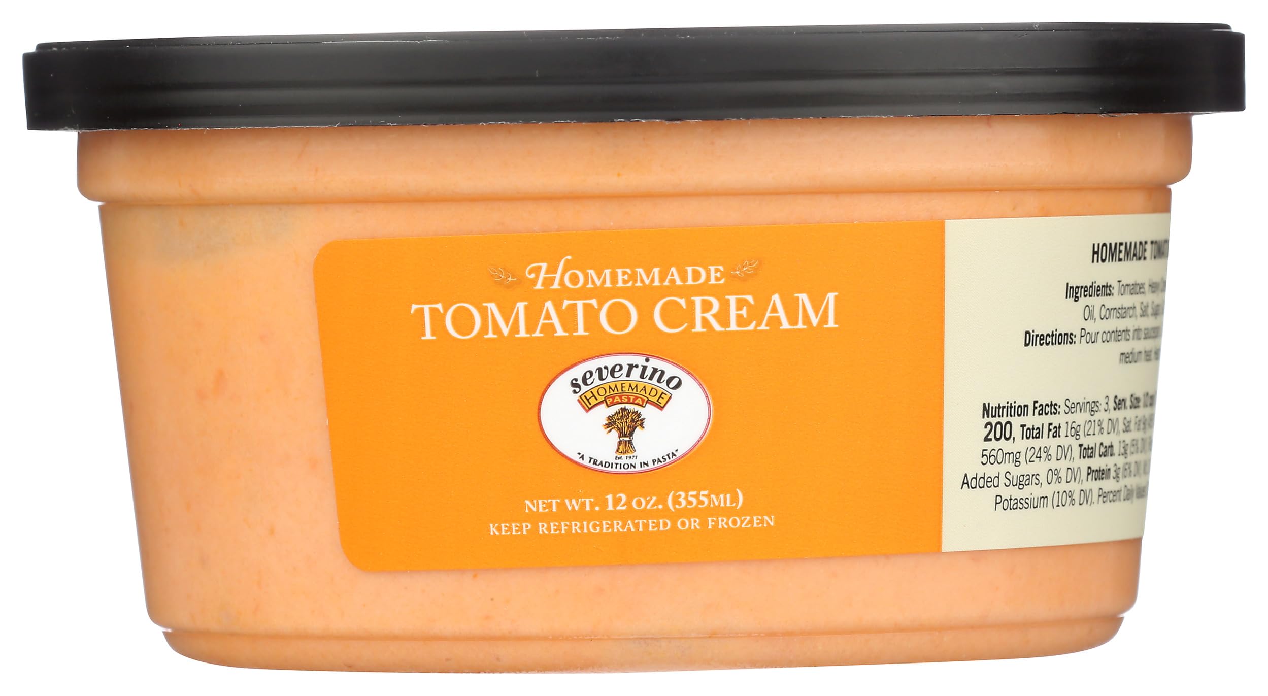 Severino, Sauce Tomato Cream, 12 Ounce