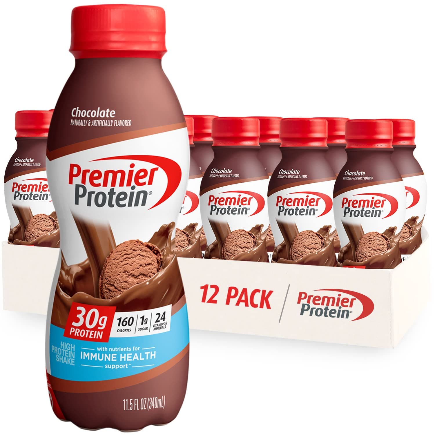 Premier Protein Shake (Chocolate), 30g Protein, 11.5 fl oz