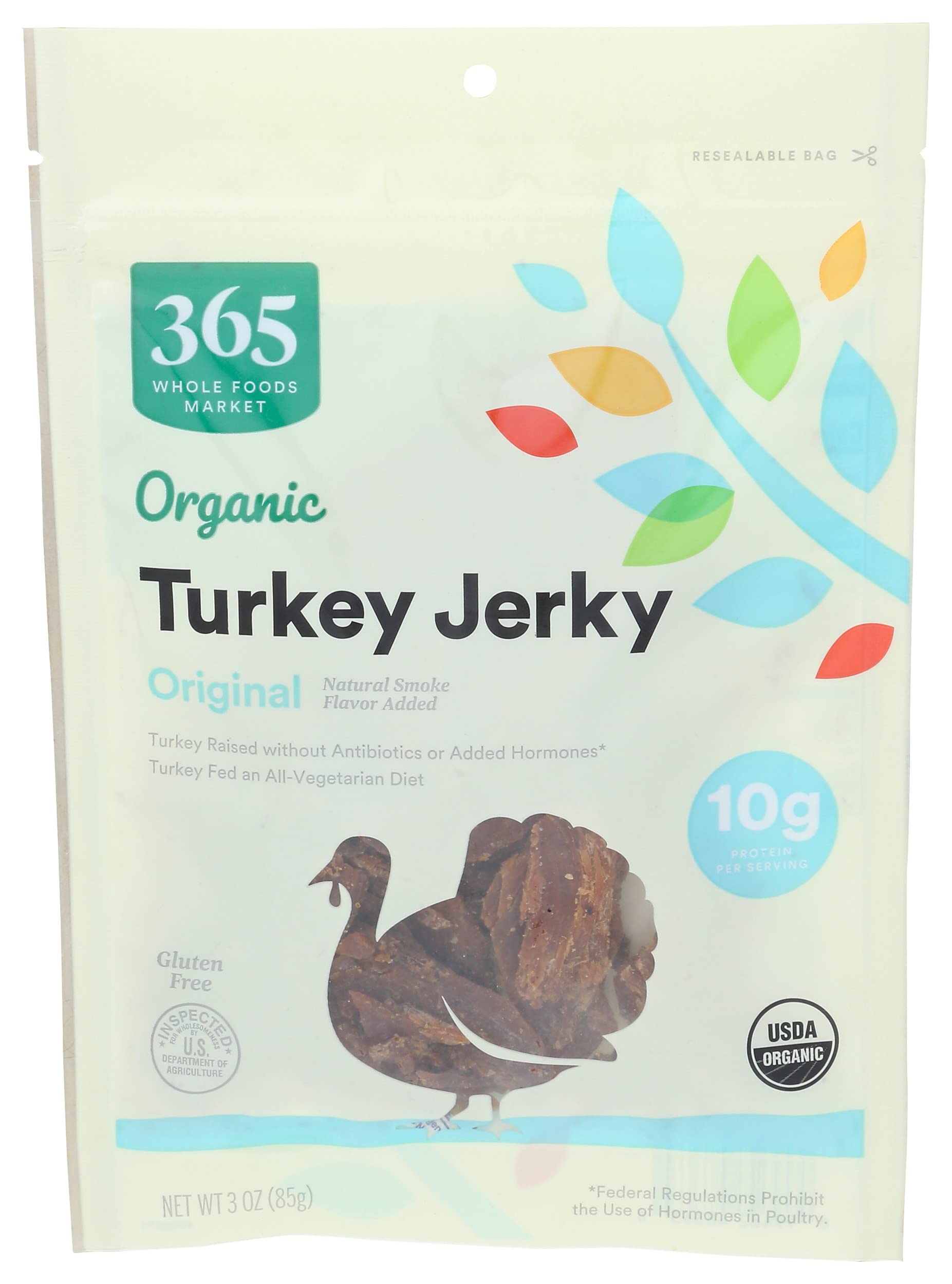 Organic Original Turkey Jerky, 3 OZ