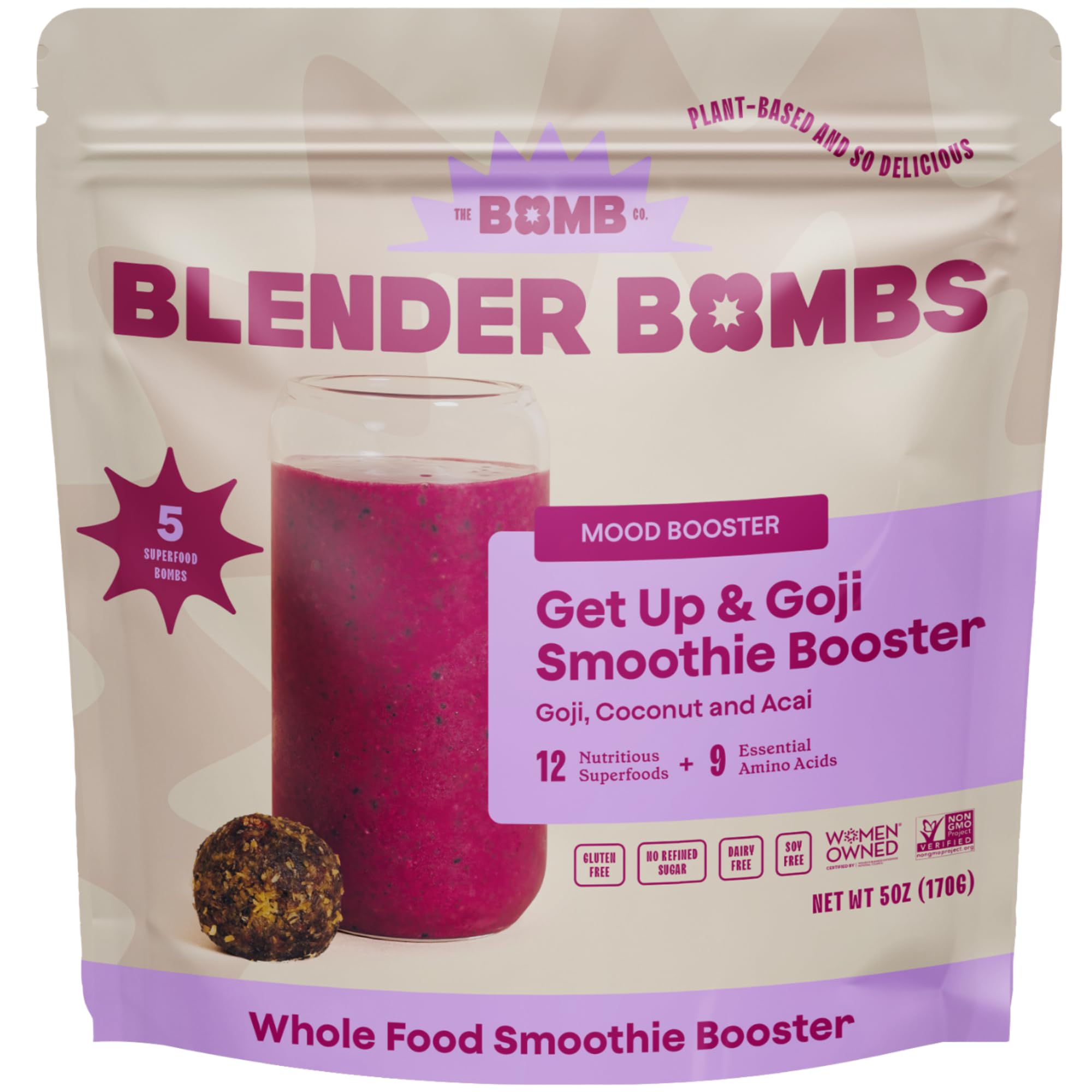 Get Up & Goji Smoothie Booster, 5 Ounce