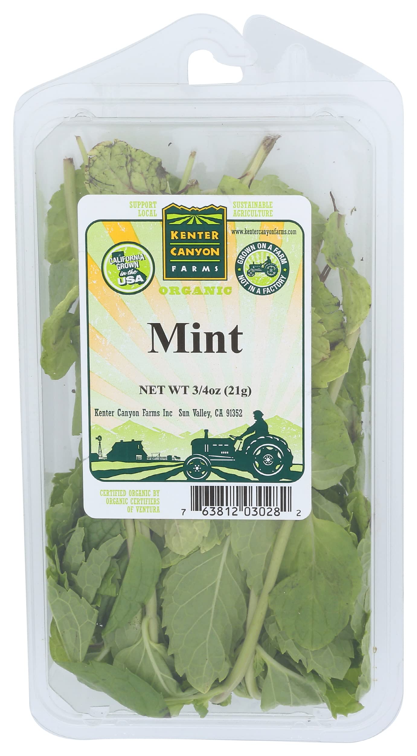 Herb Mint Organic, 0.75 Ounce
