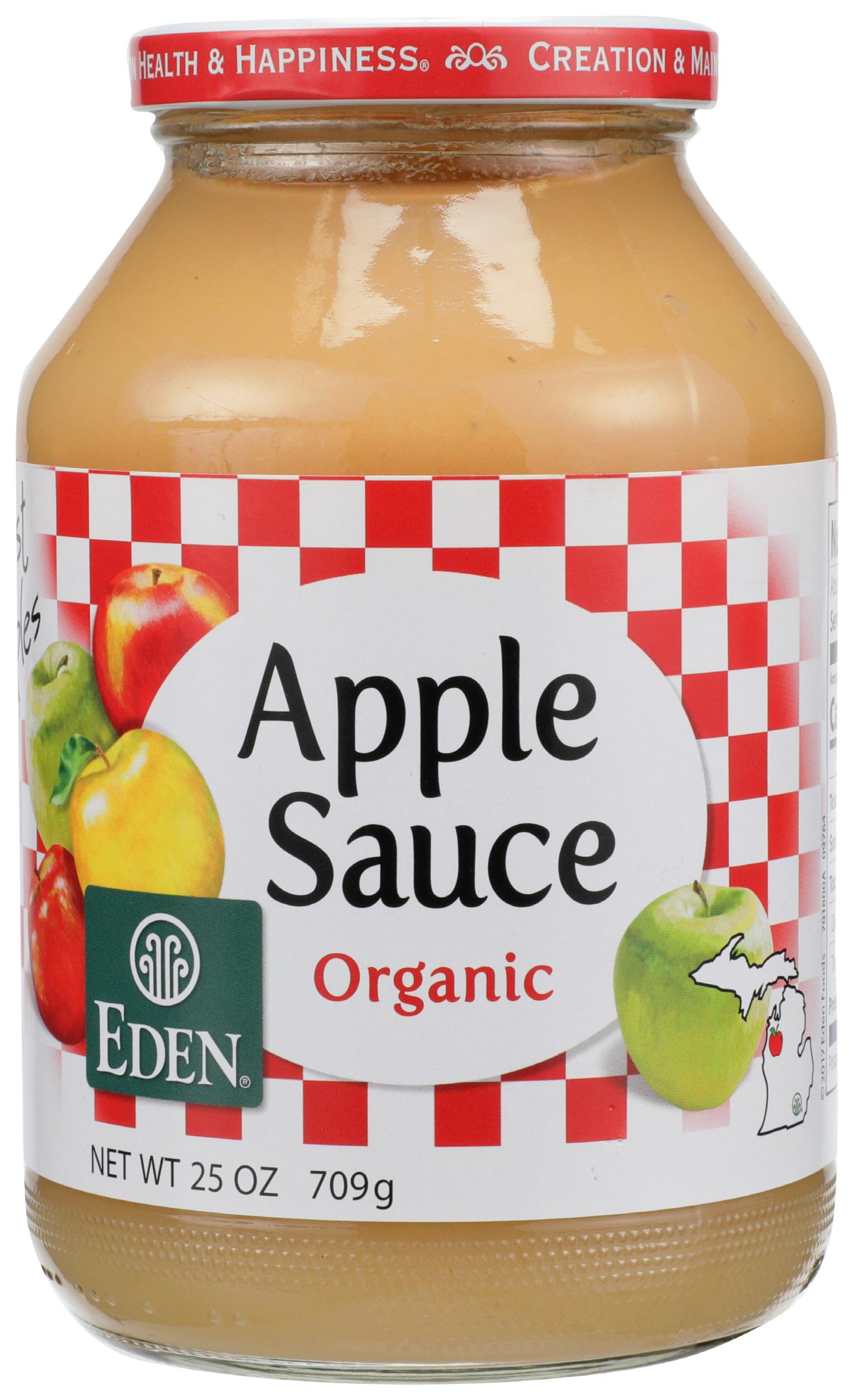 Eden Foods, Applesauce Organic, 25 Ounce