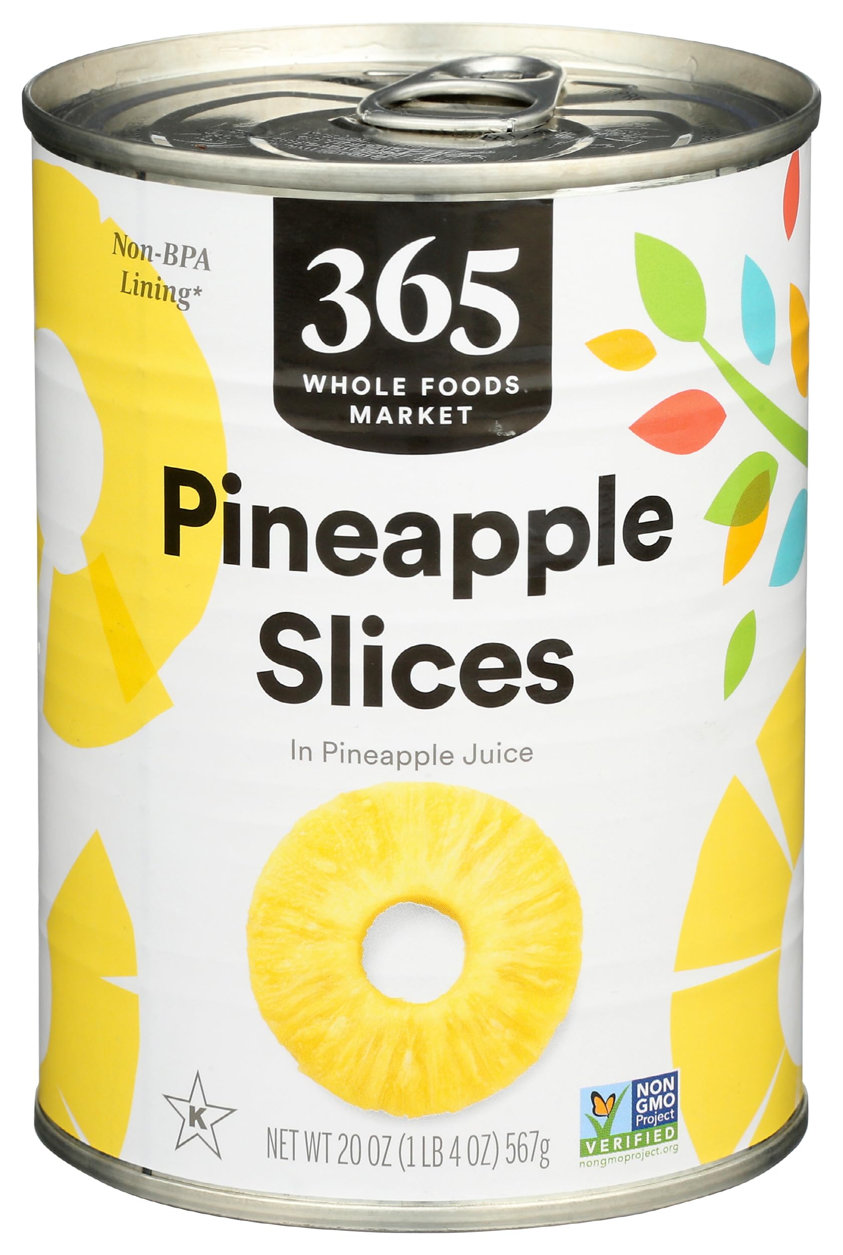 365 Everyday Value, Pineapple Slices, 20 oz