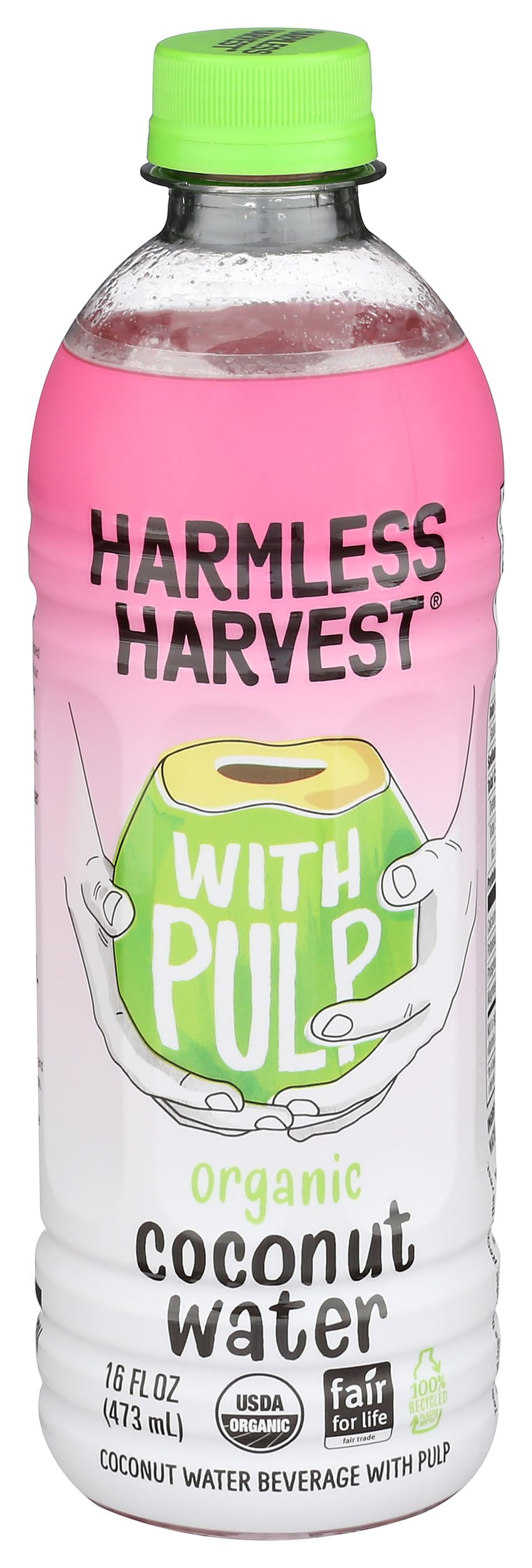 Water Coconut Pulp Organic, 16 Ounce