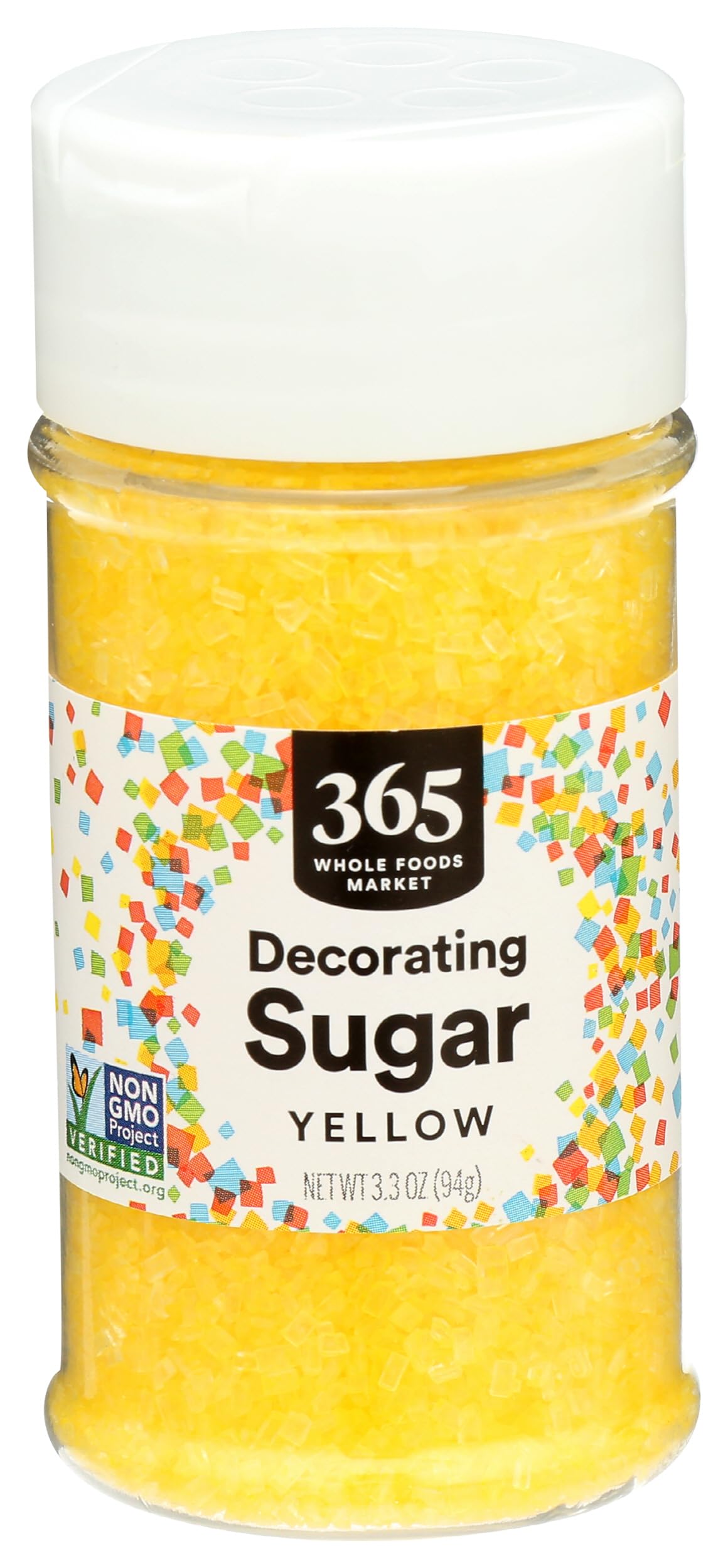 Yellow Decorating Sugar, 3.3 Ounce