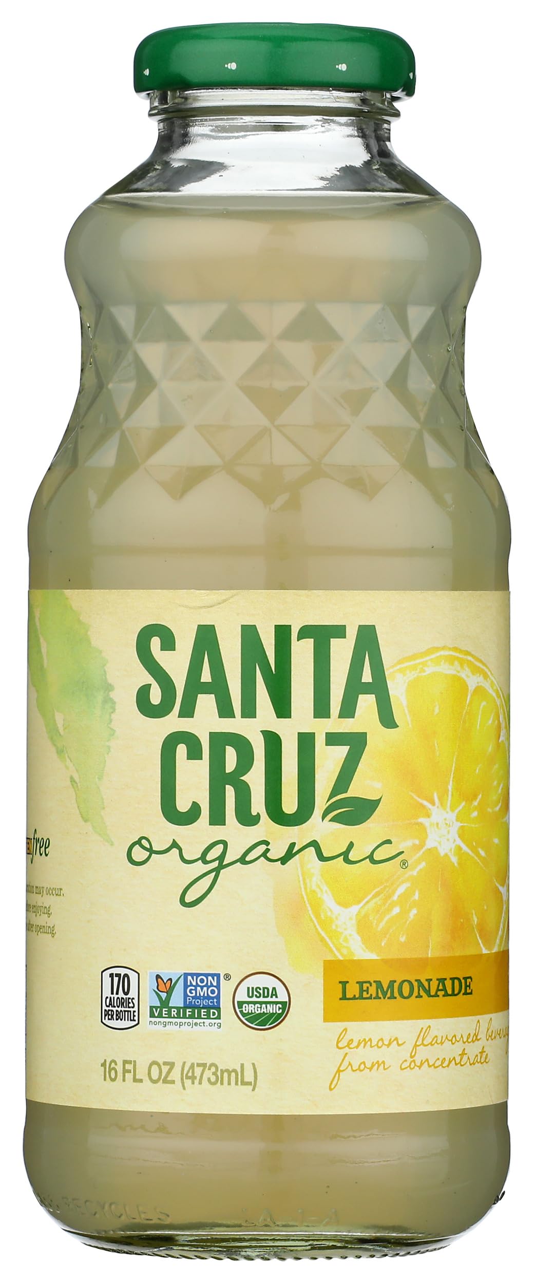 Santa Cruz Organic Lemonade, 16 Ounce (Pack fo 1)