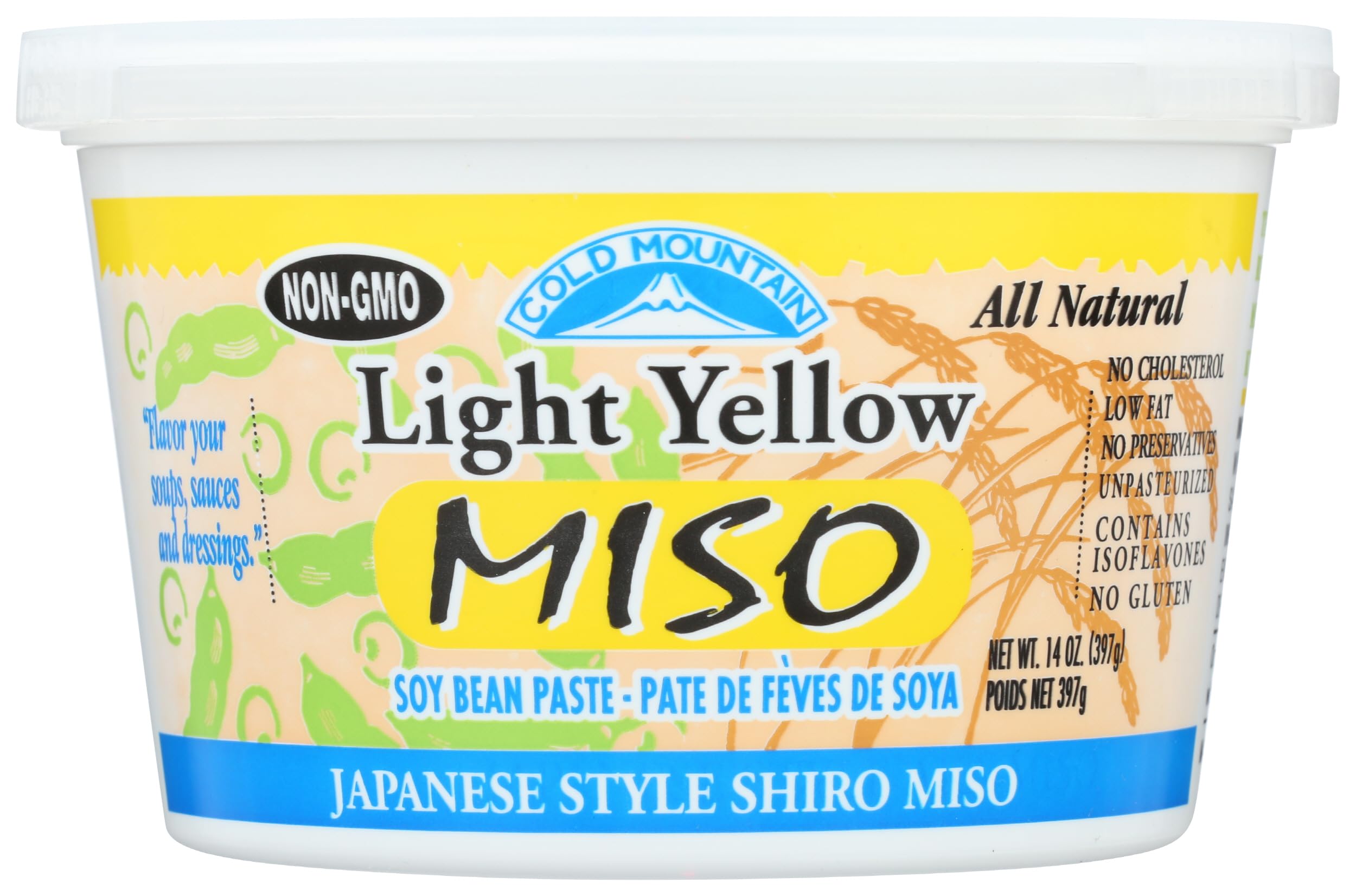 Cold Mountain Light Yellow Miso, 14 OZ