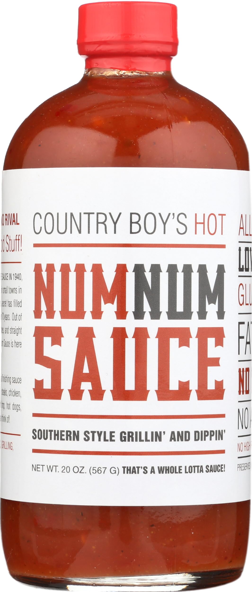 NUM NUM SAUCE Hot-Numnum Sauce, 20 OZ