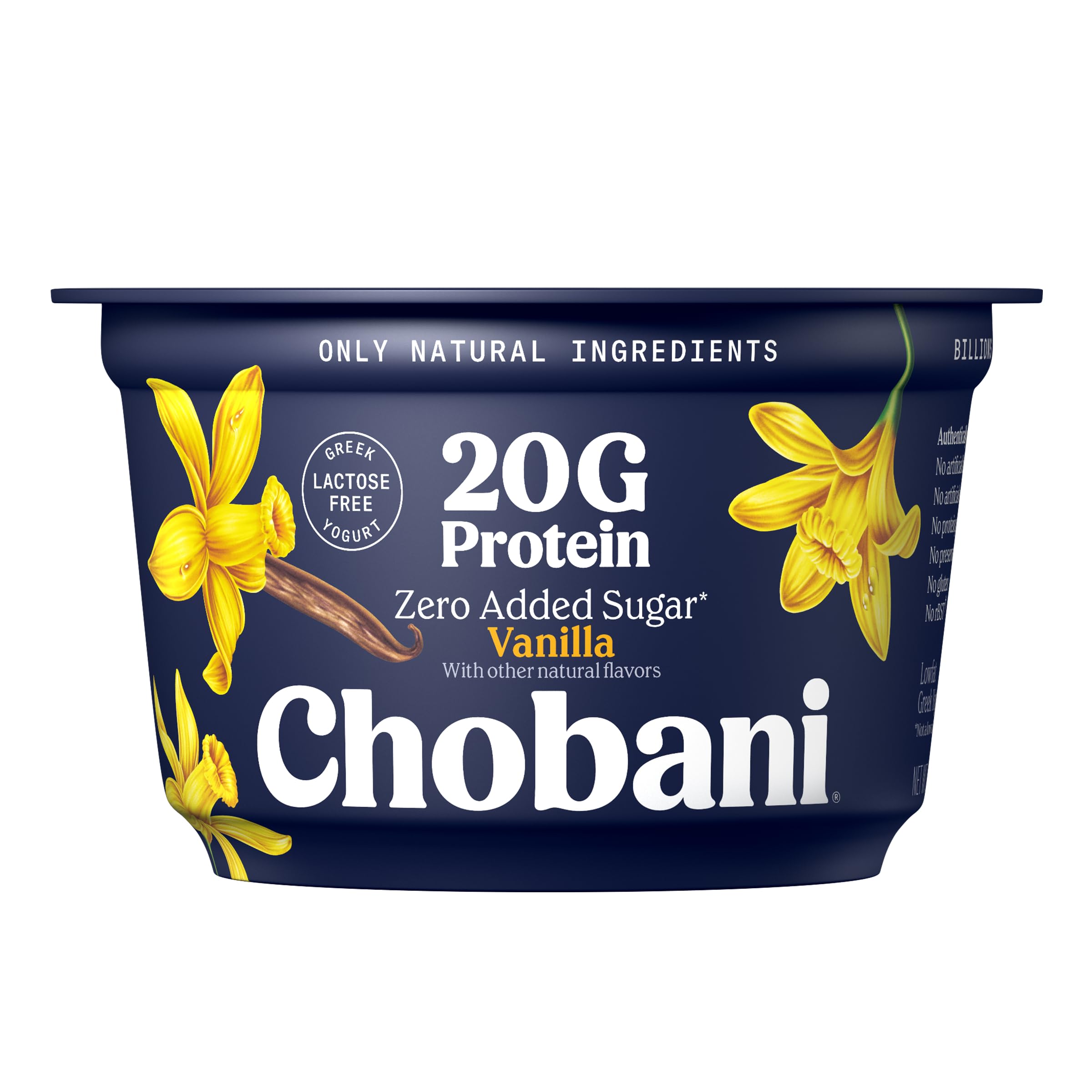 Chobani® 20g Protein Lowfat Greek Yogurt Vanilla 6.7oz