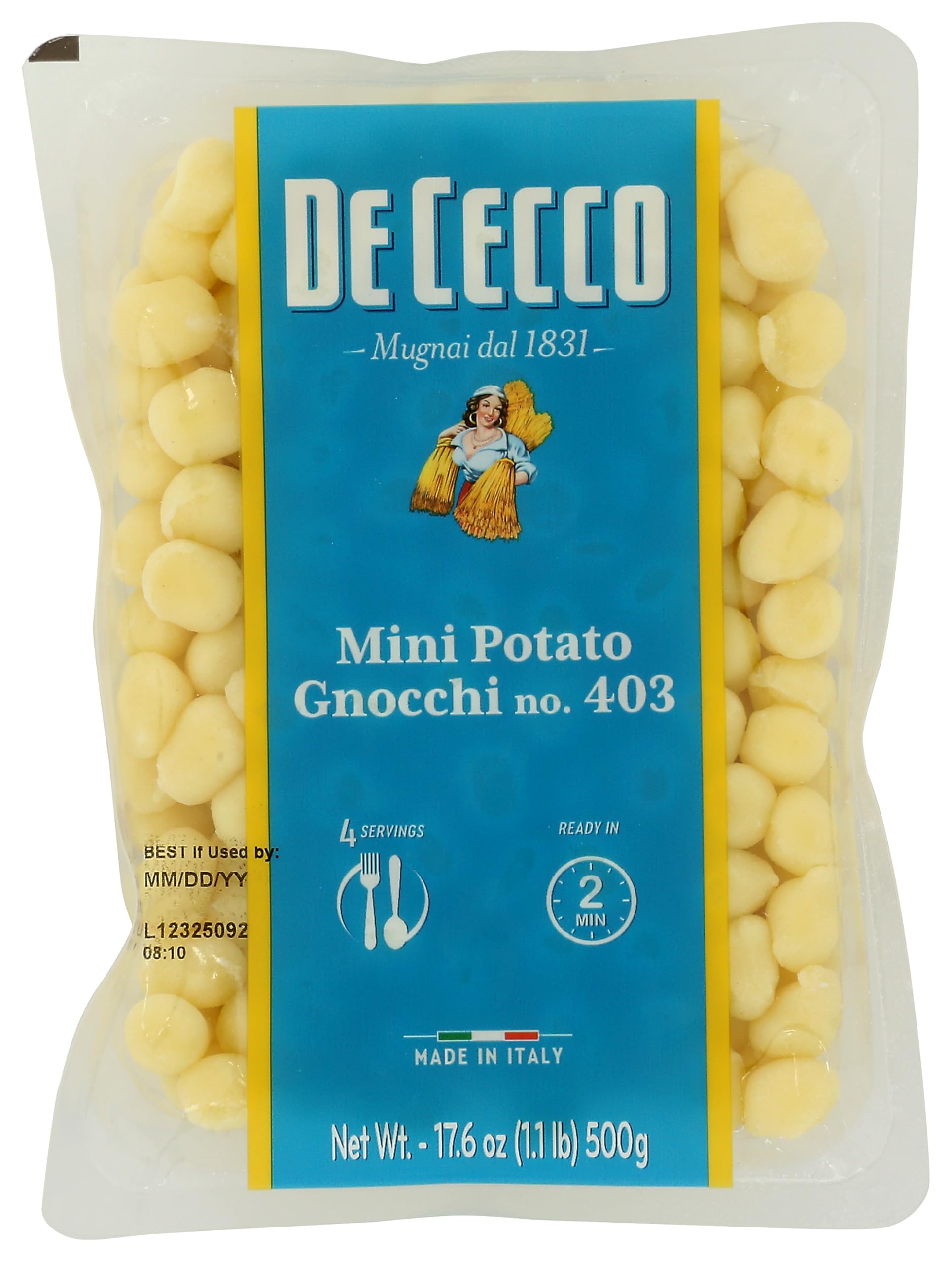 De Cecco Pasta Mini Potato Gnocchi, 18 Ounce