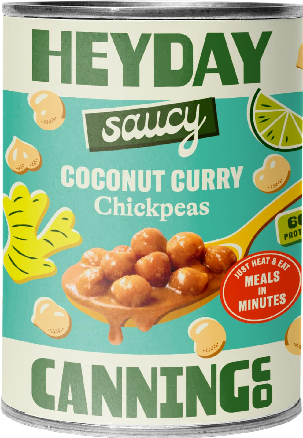 Chickpeas Coconut Curry, 15 Ounce