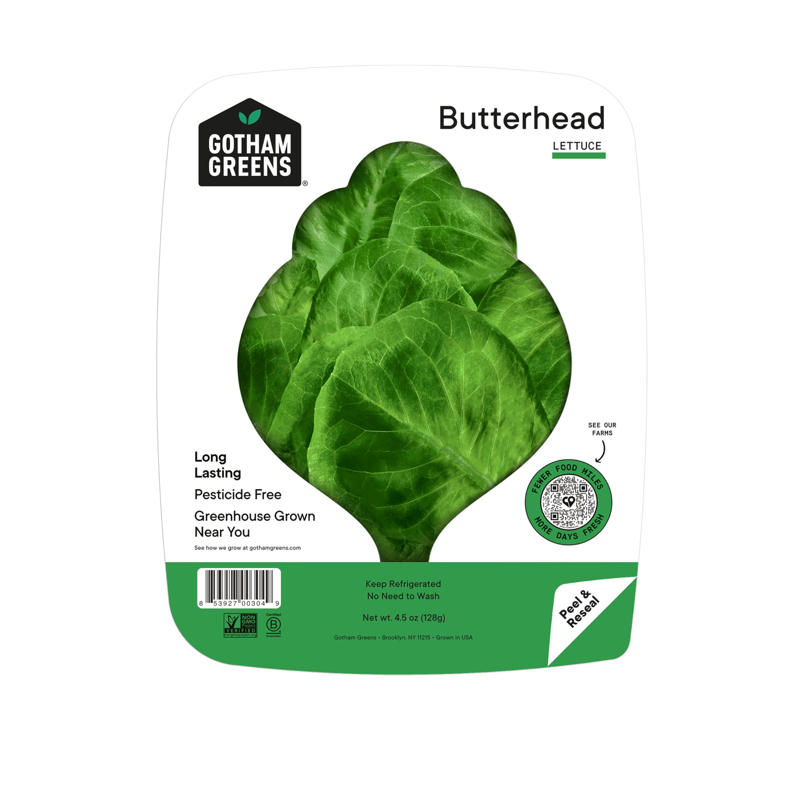 Gotham Greens Butterhead Lettuce, 4.5 oz