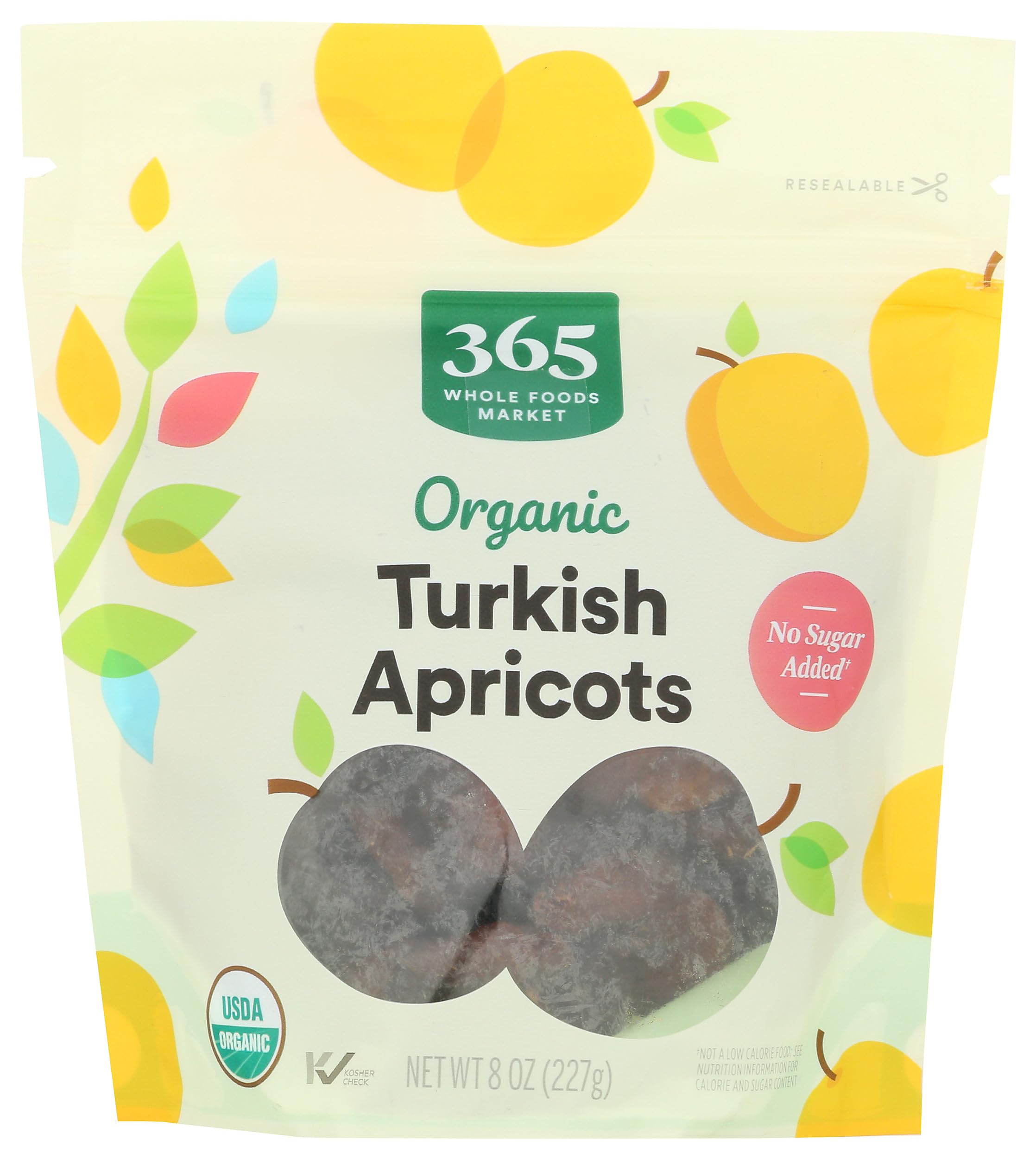 Organic Turkish Apricots, 8 Ounce