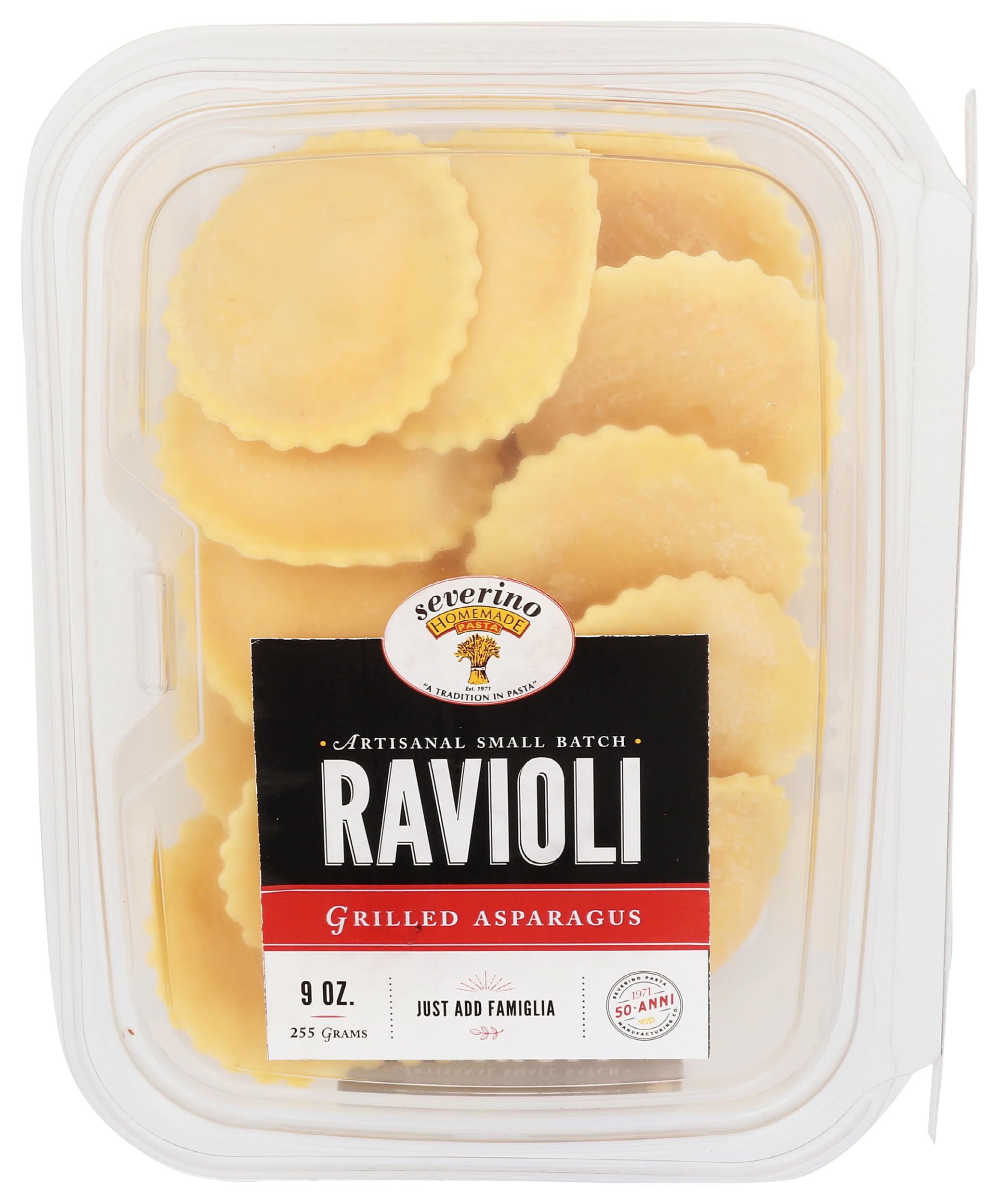 Severino, Ravioli Grilled Asparagus, 9 Ounce