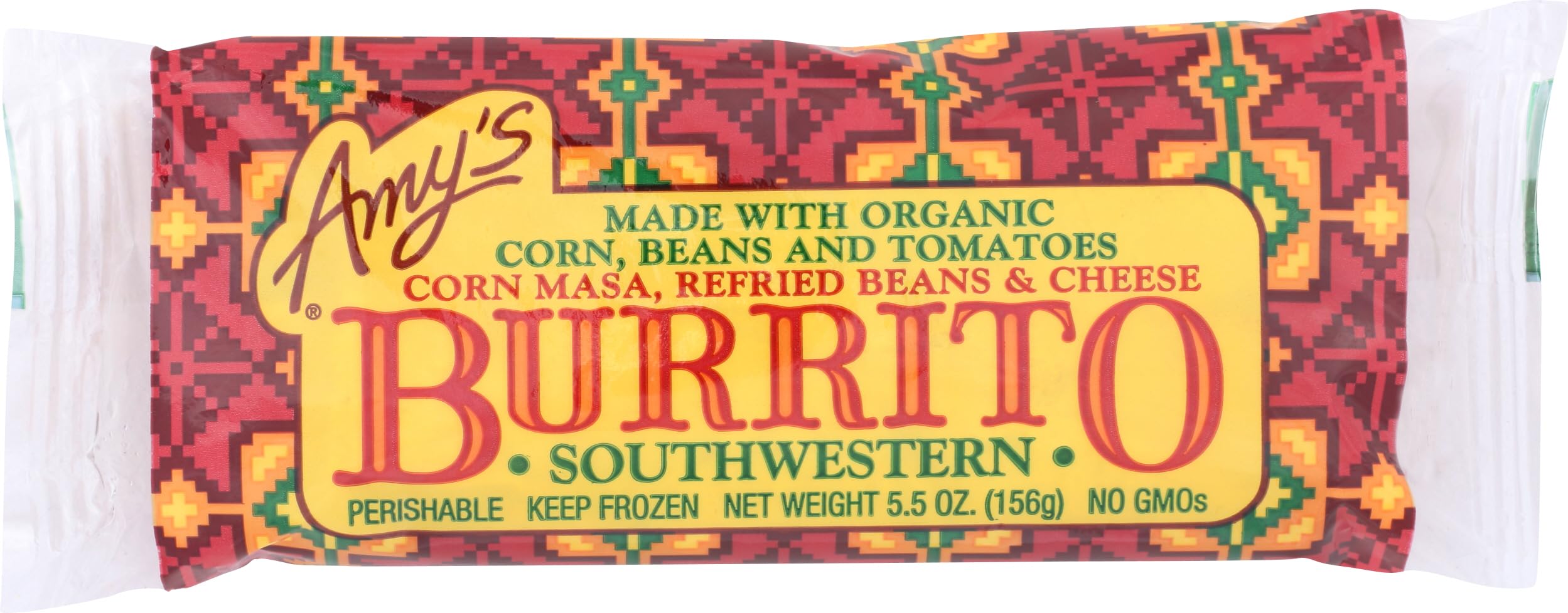 Amy'S, Burrito Southwestern, 5.5 Ounce