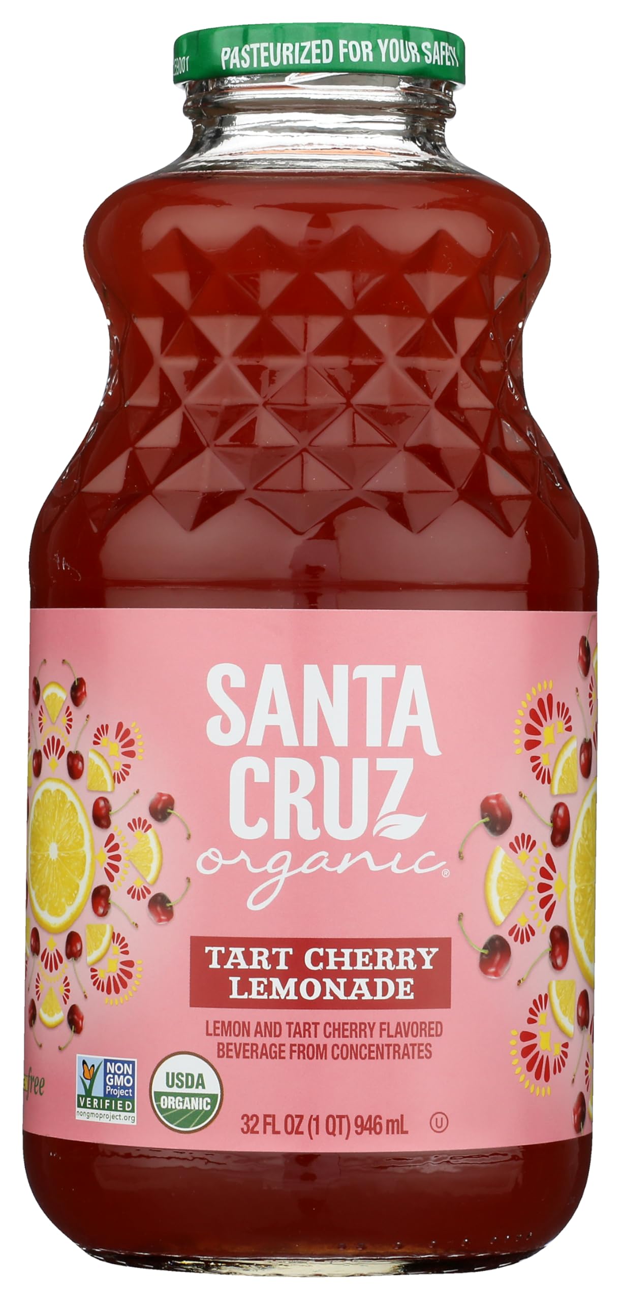 Santa Cruz Organic Organic Tart Cherry Lemonade, 32 FZ