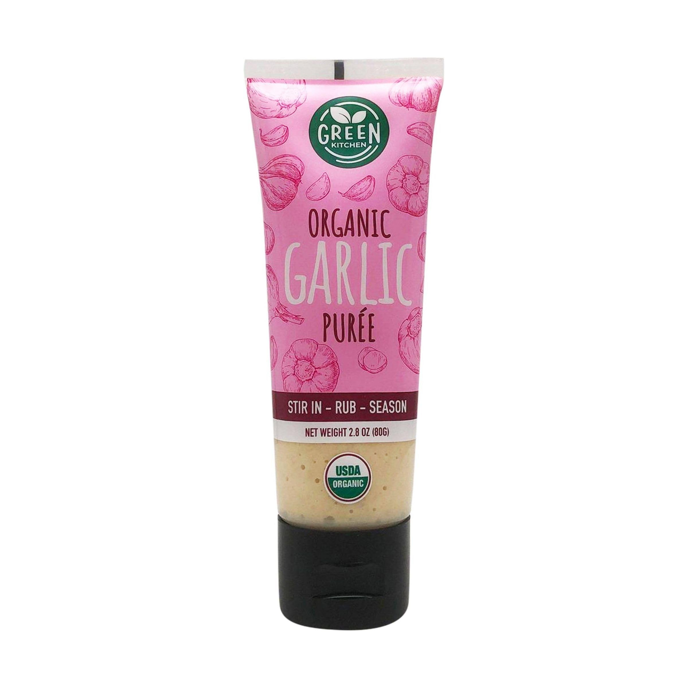 Green Kitchen Organic Garlic Puree, 2.8 Ounce