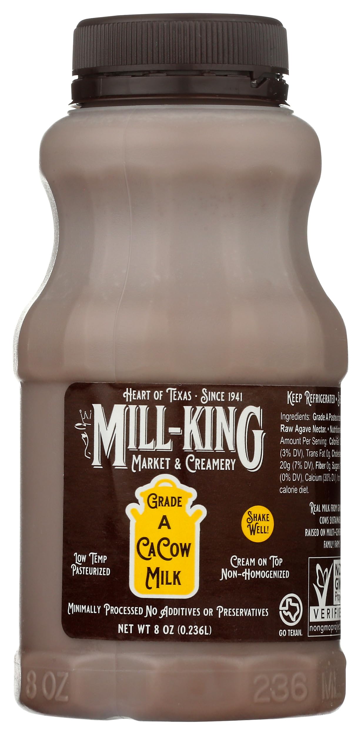 Milk Low Fat Chocolate Temp, 8 Fl Oz