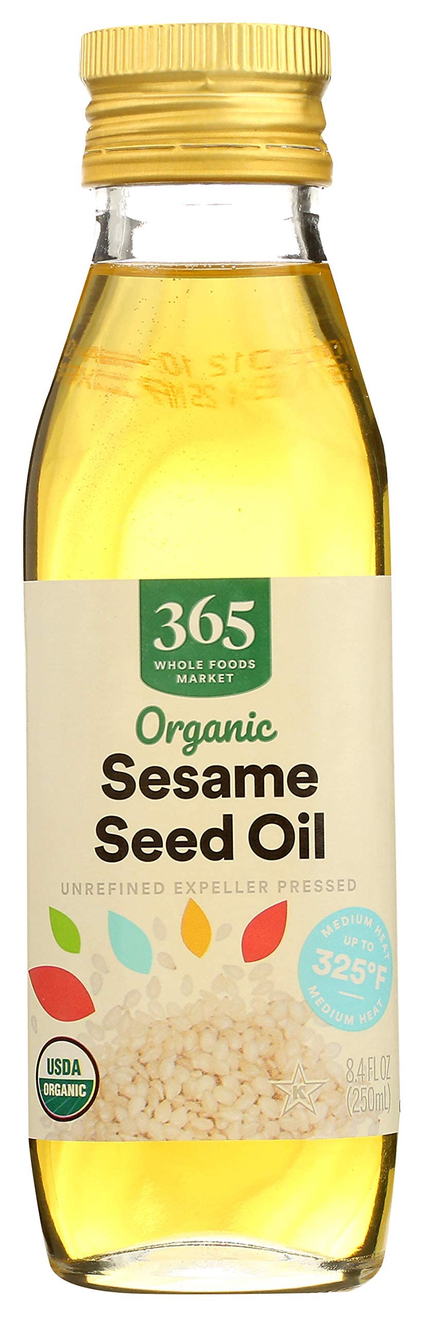365 by Whole Foods Market Organic Sesame Seed Oil, 8.4 FZ