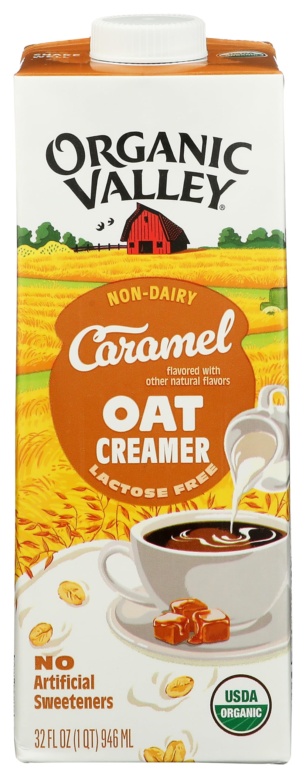 Organic Valley Organic Caramel Oat Creamer, 32 FZ