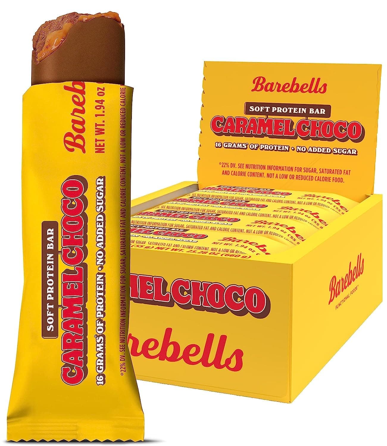 Barebells Soft Protein Bars (Caramel Choco)